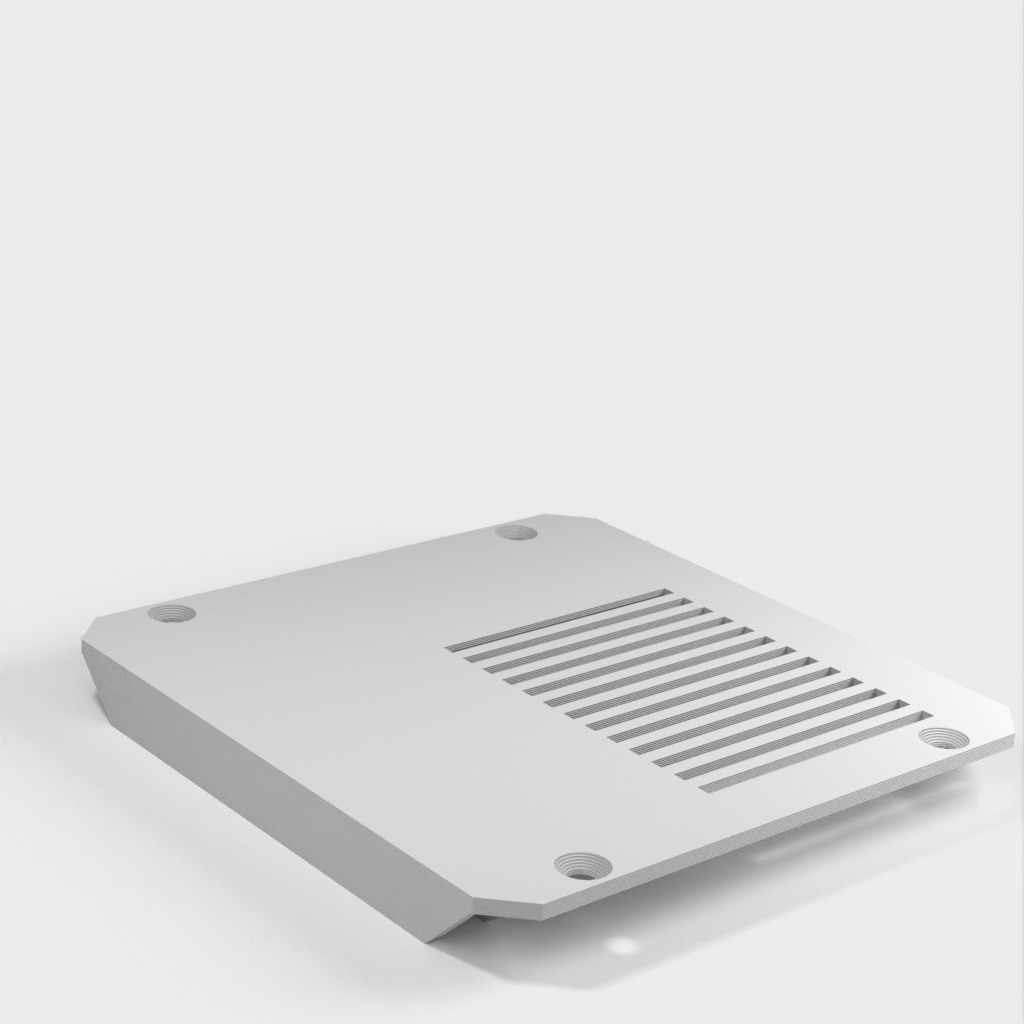 Vertical Enclosure Dual Fan Mod for Raspberry Pi 4