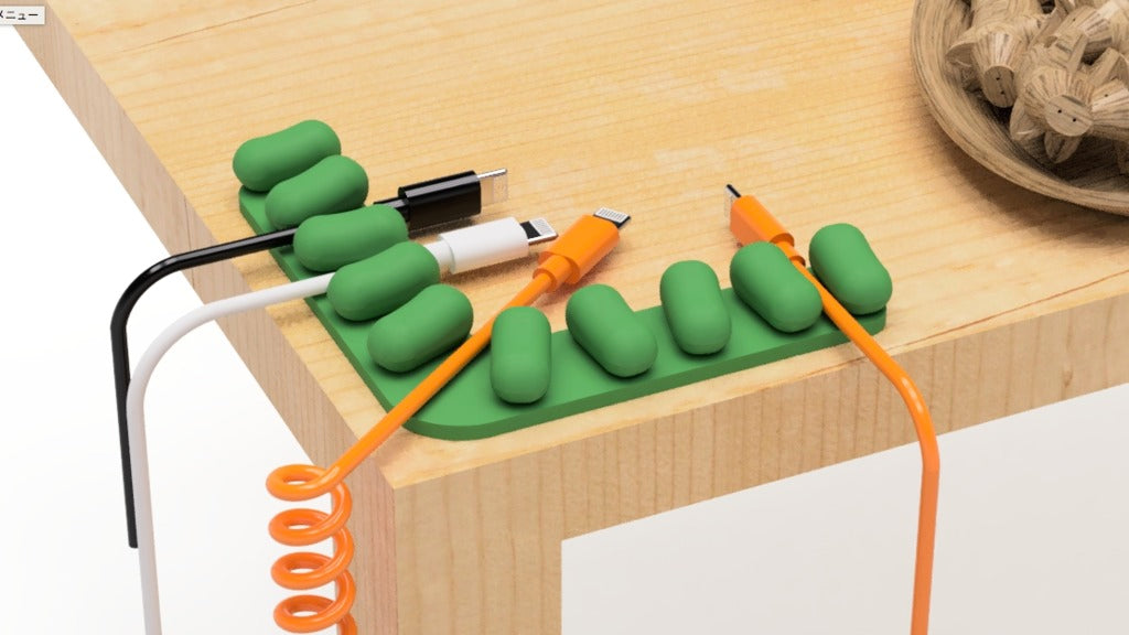 USB cable holder from mame-2