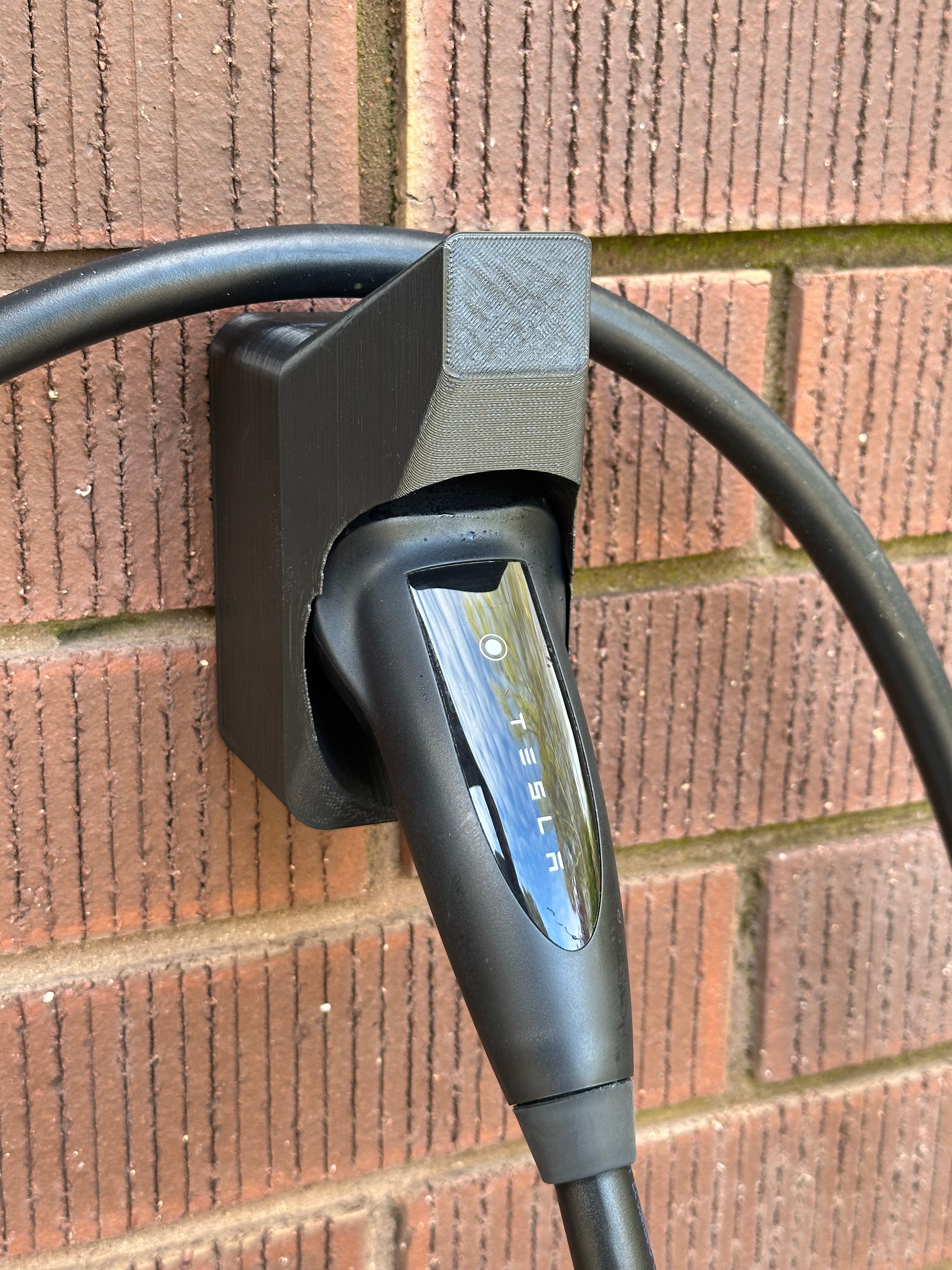 Tesla CCS2 Wall Mounted Charging Plug Holder