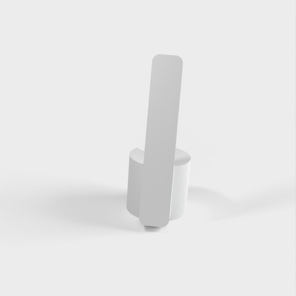 Minimalistic 80mm fan stand with 15 degree inclination
