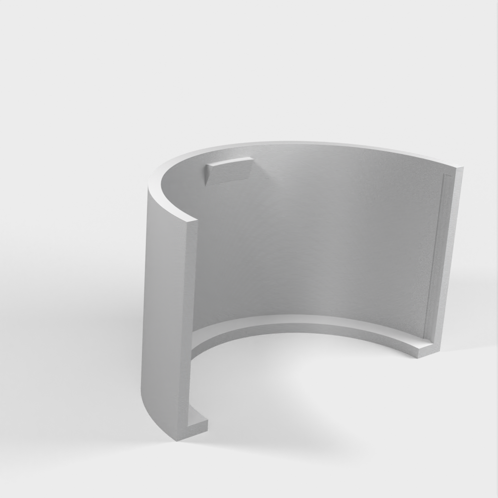 Corner mount for ELP infrared webcam V2 for Ikea Lack cabinet