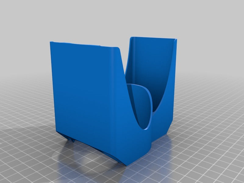 Bottle and cup holder for fridge door