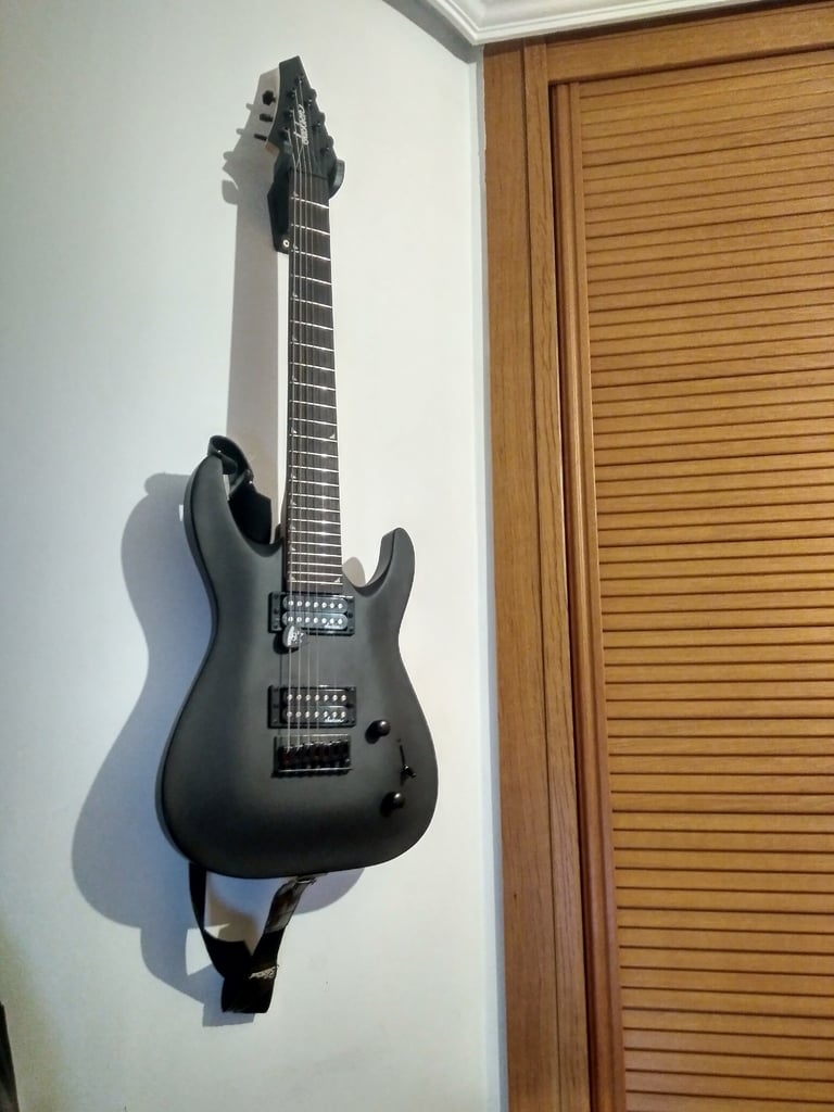 7-strengs Guitar Vægophæng med Gojira Logo