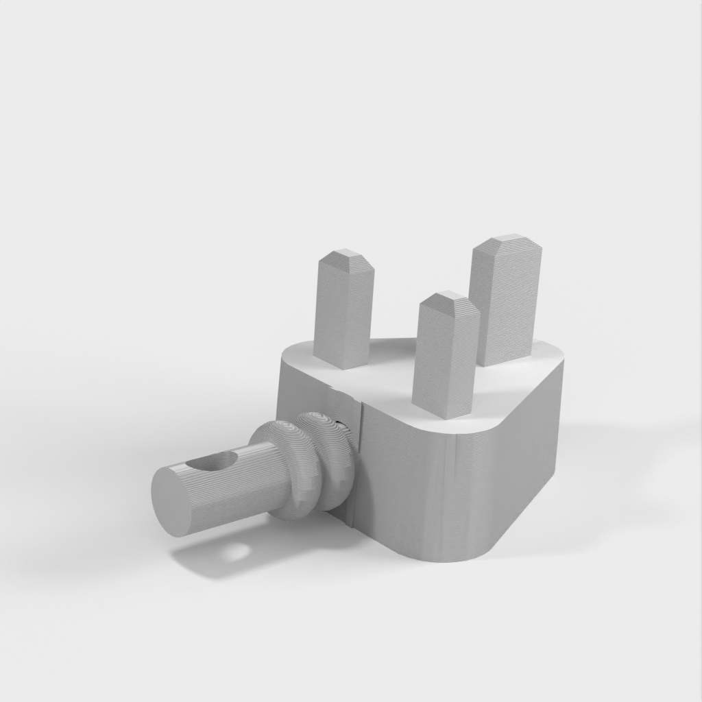 3D Key Holder with Power Design