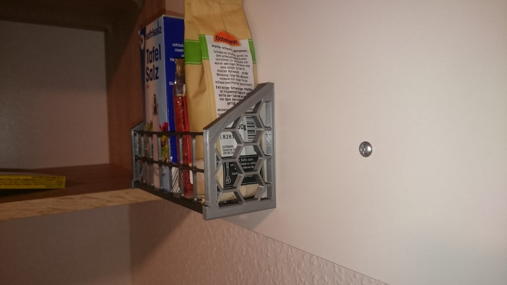 Compact Spice Rack for Efficient Storage