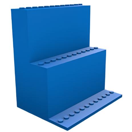 3 Tiered Lego Minifigure Holder