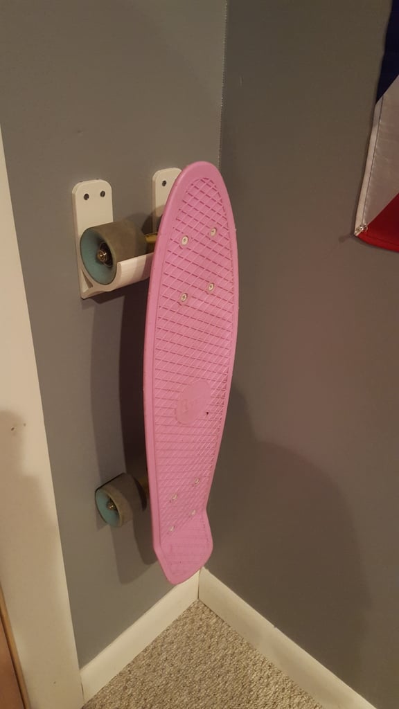 Skateboard Wall mounting for Longboard, Penny Board and Skateboard
