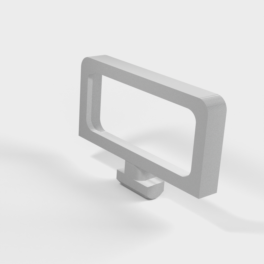USB hub mount for 8040 4040 aluminum profile