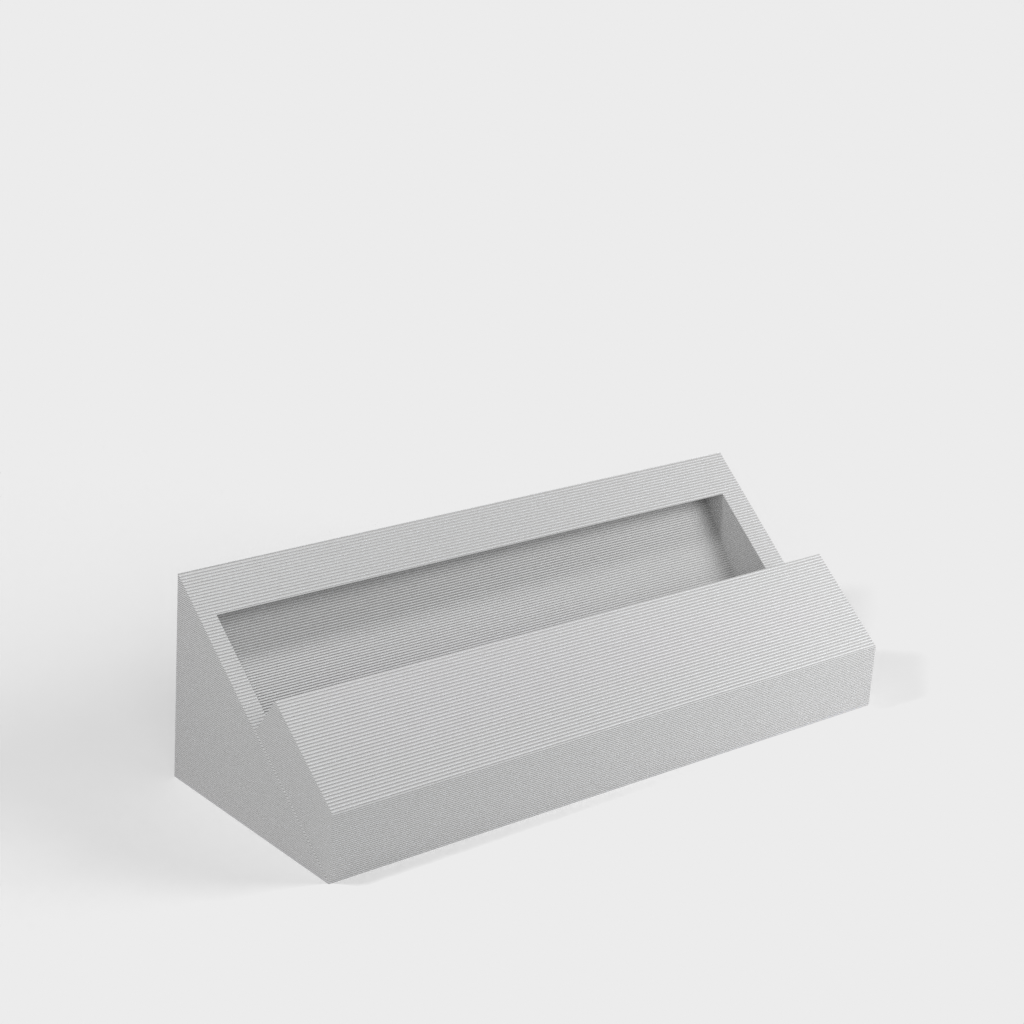 Simple office card holder without name