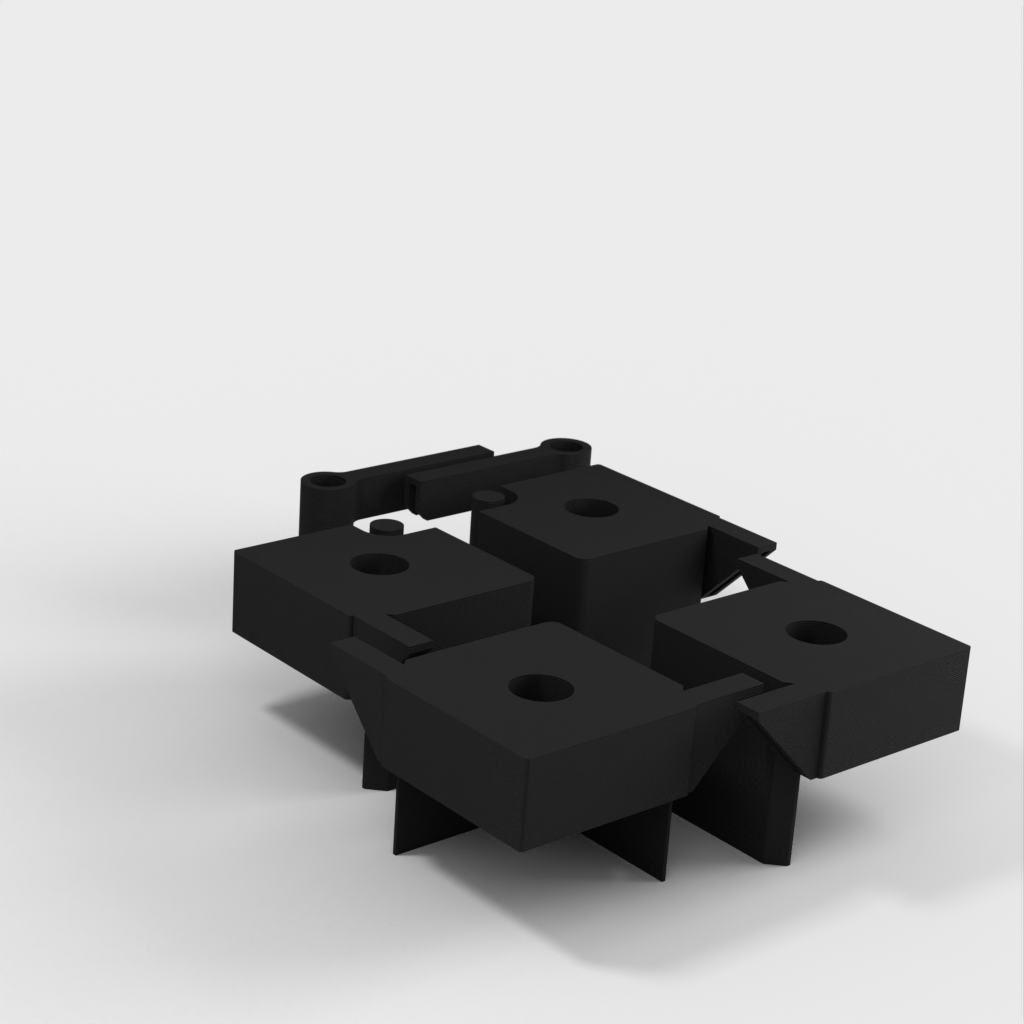 Improved Top Corners for Ikea Lack - 3D Printer Enclosure