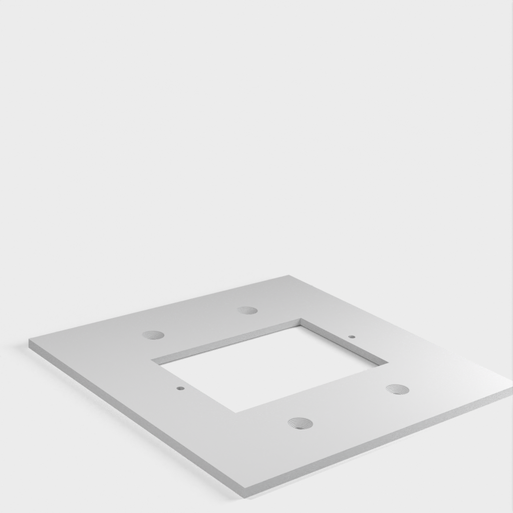 Sonoff T1 US Dual-Gang Side Mounting Faceplate