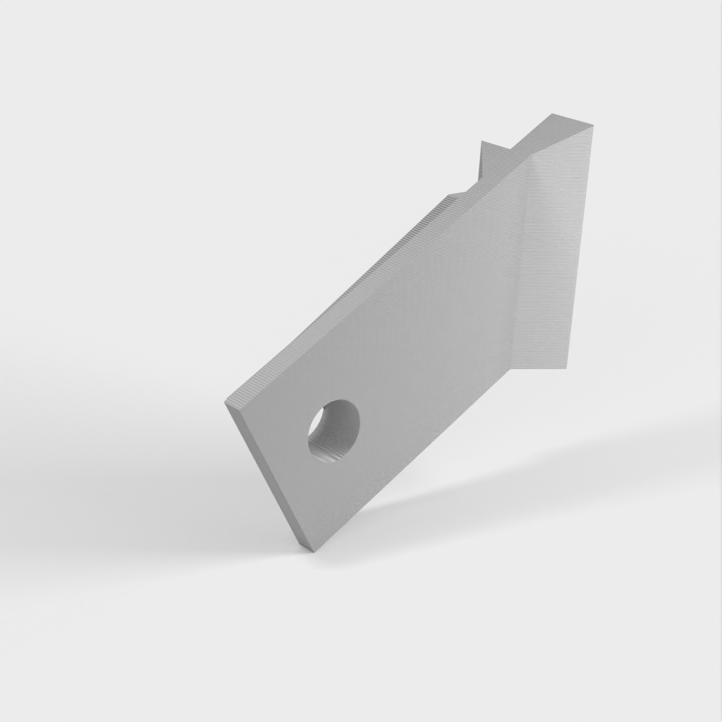 Modular bracket for mounting everything on the IKEA Fredde horizontal rail and Klipsch speaker bracket