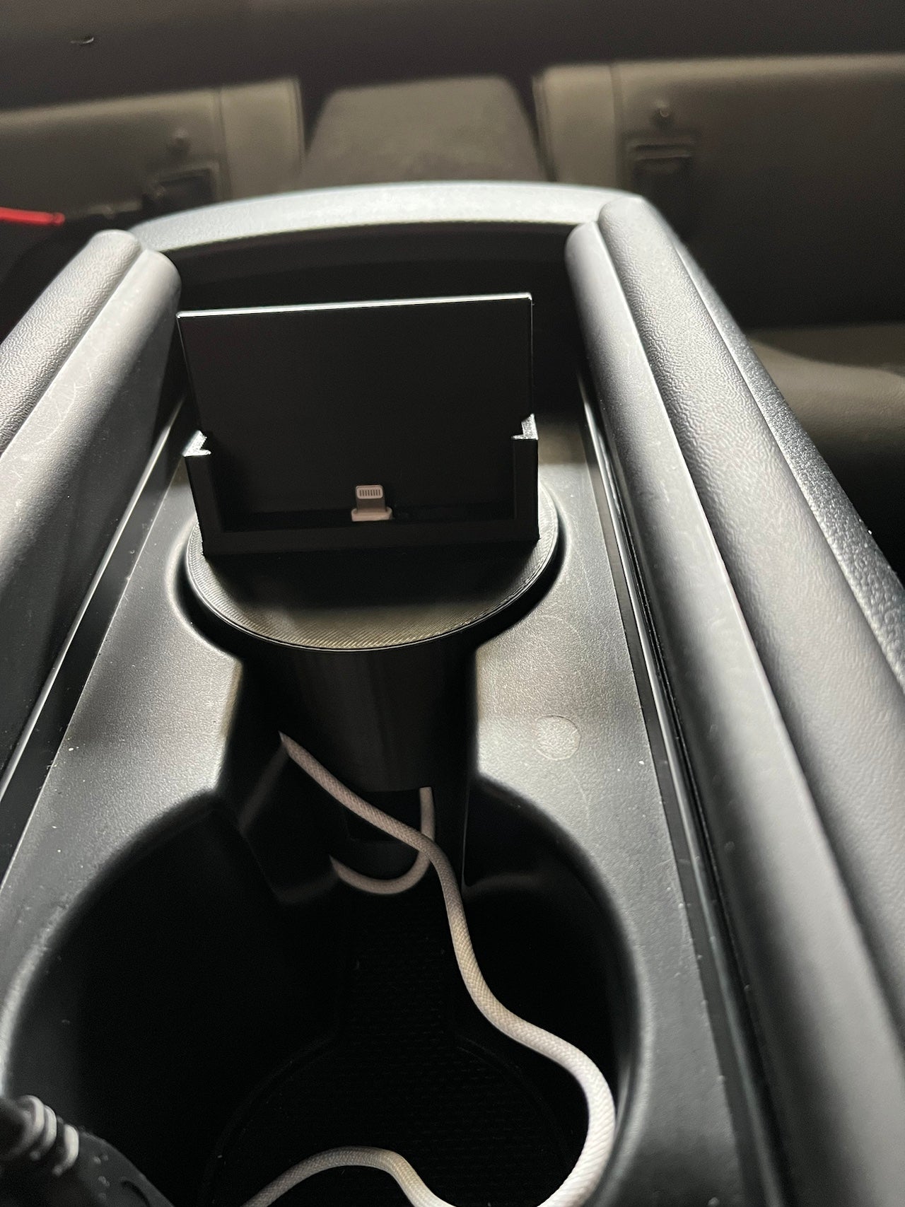 Charging dock for iPhone Mini in Cup holder - Toyota GR86/Subaru BRZ (2022+)