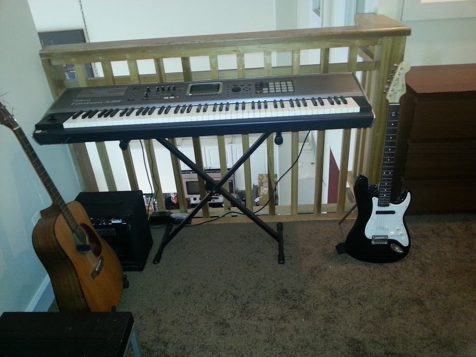 Elektrisk Guitarstativ med Fender Feste