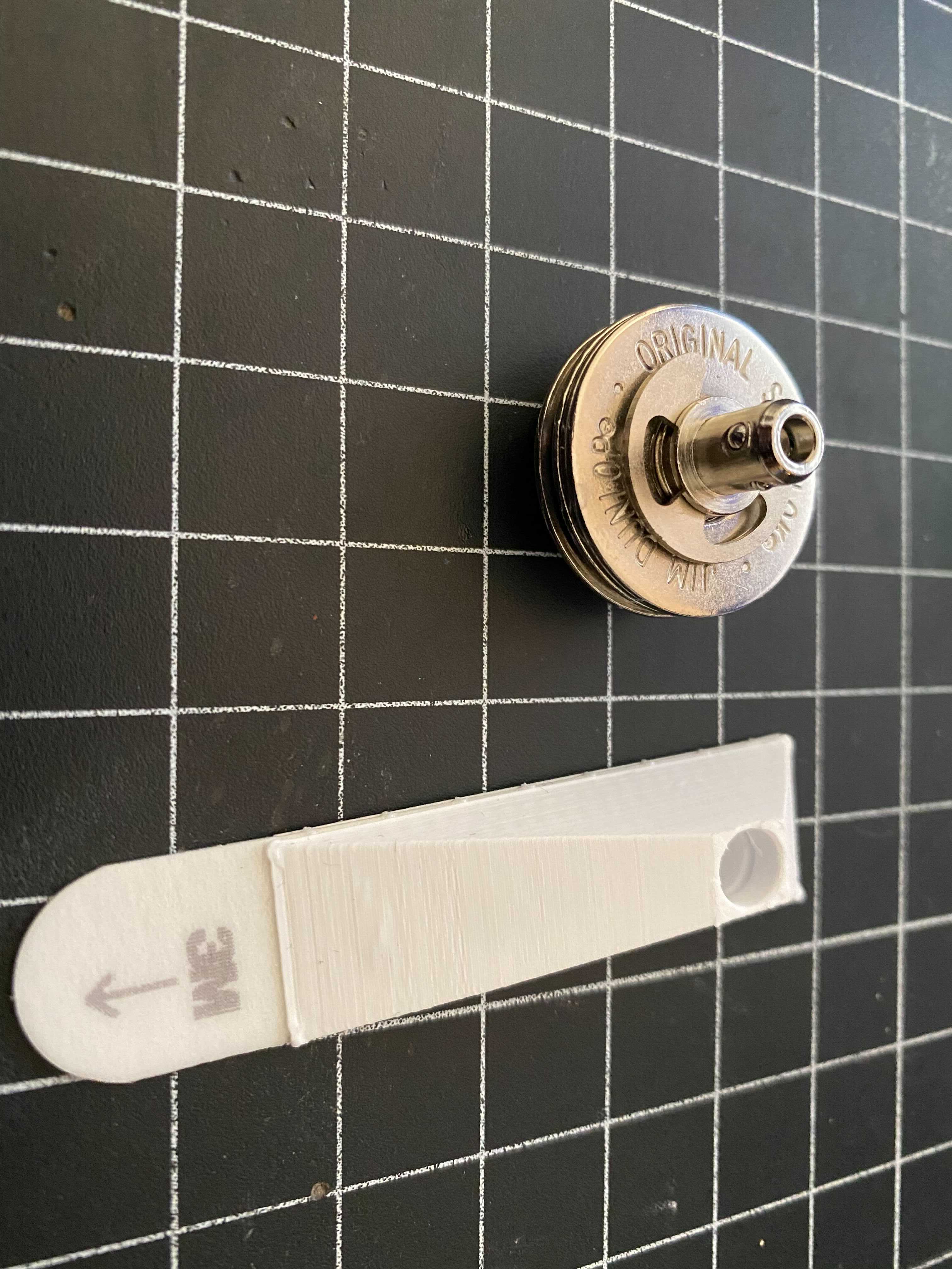 Guitarremsholder og Dunlop Strap Lock Dock