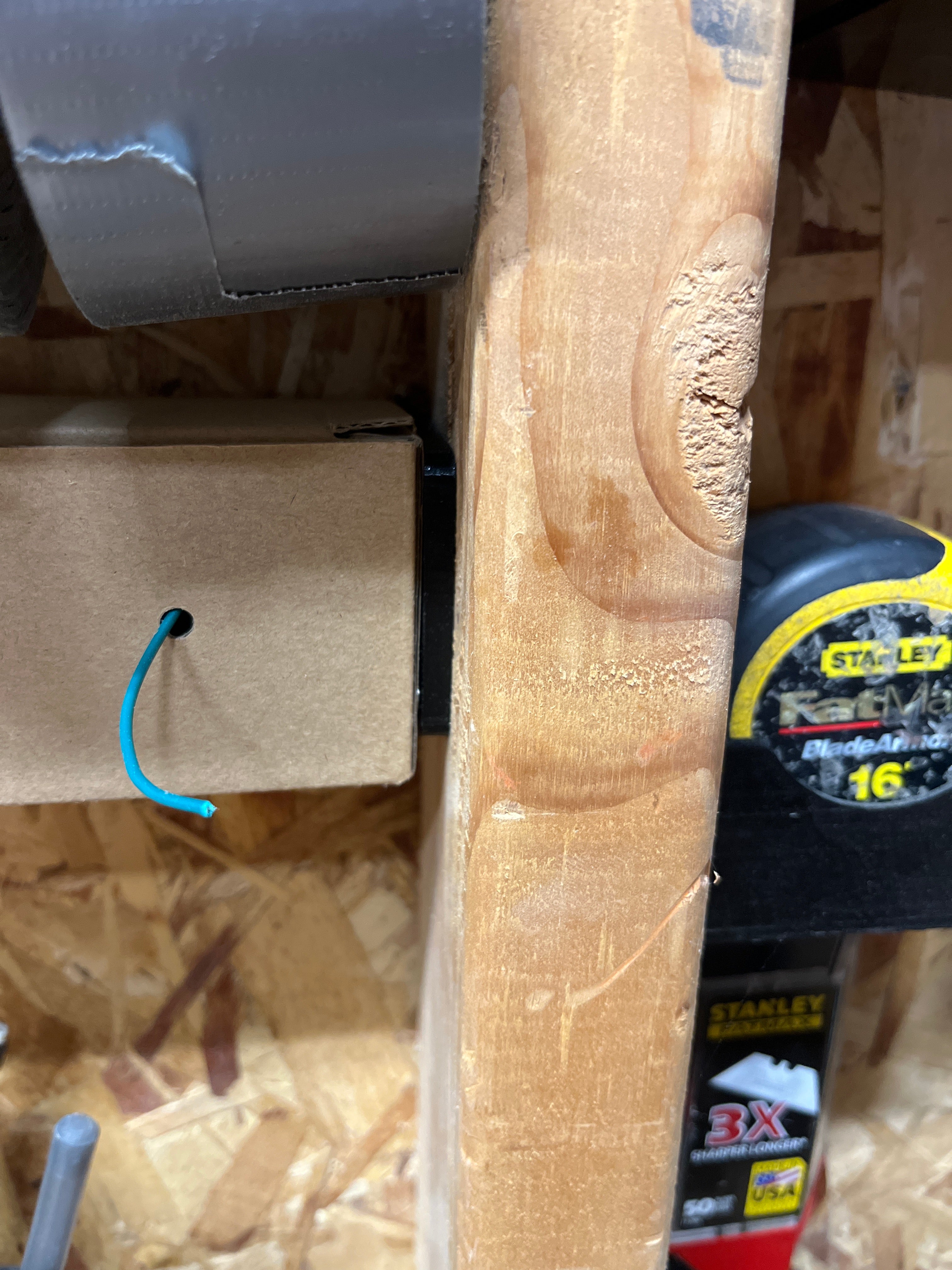 22ga Box Wire Holder for wall mounting