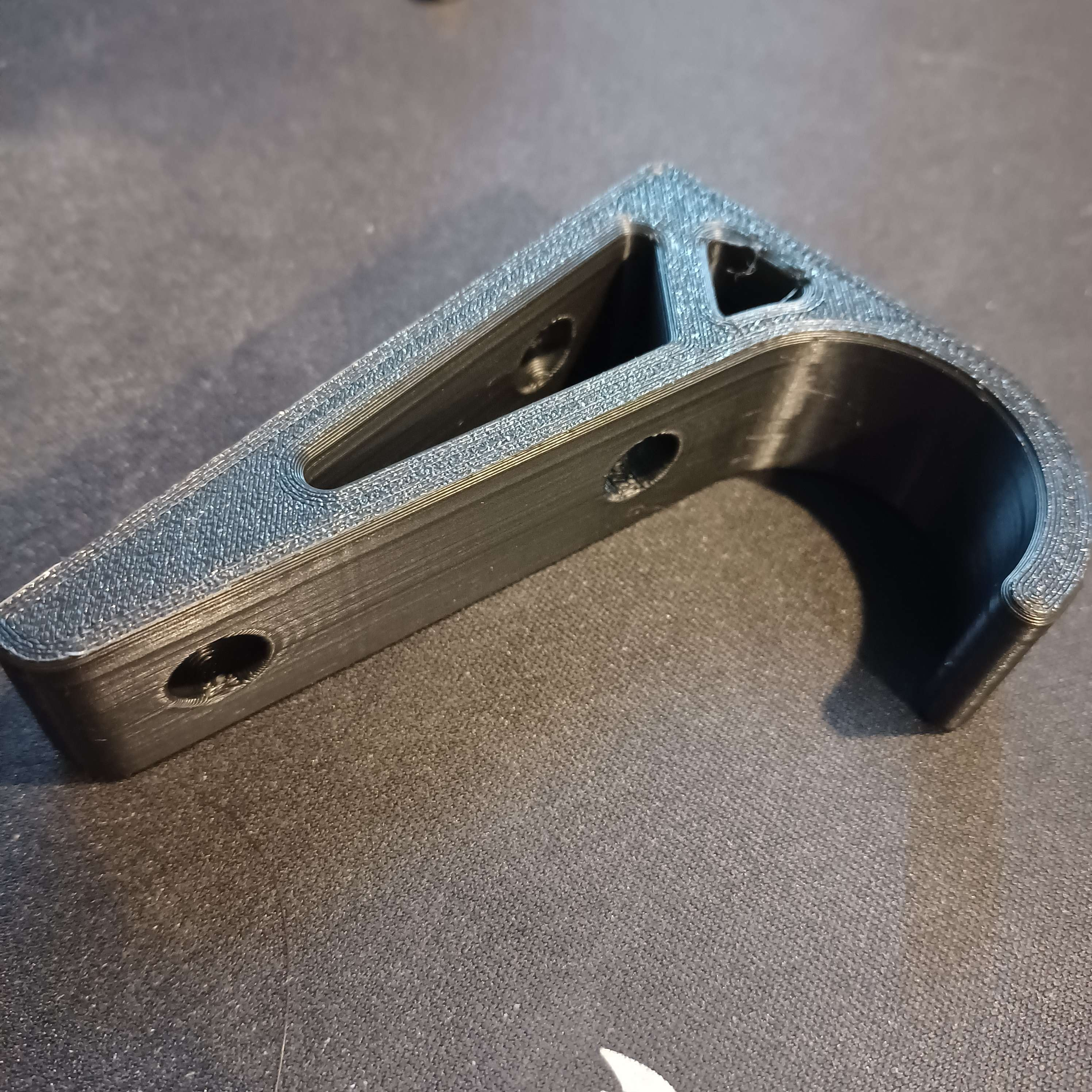 Wall Mounted Keyboard Holder with Screw Mounting