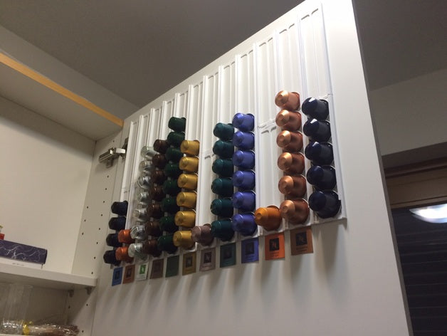 Nespresso Capsule Holder for Wall Mounting