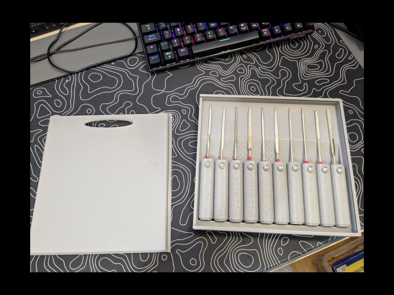 Storage box for Tool Grips - 10 Slots