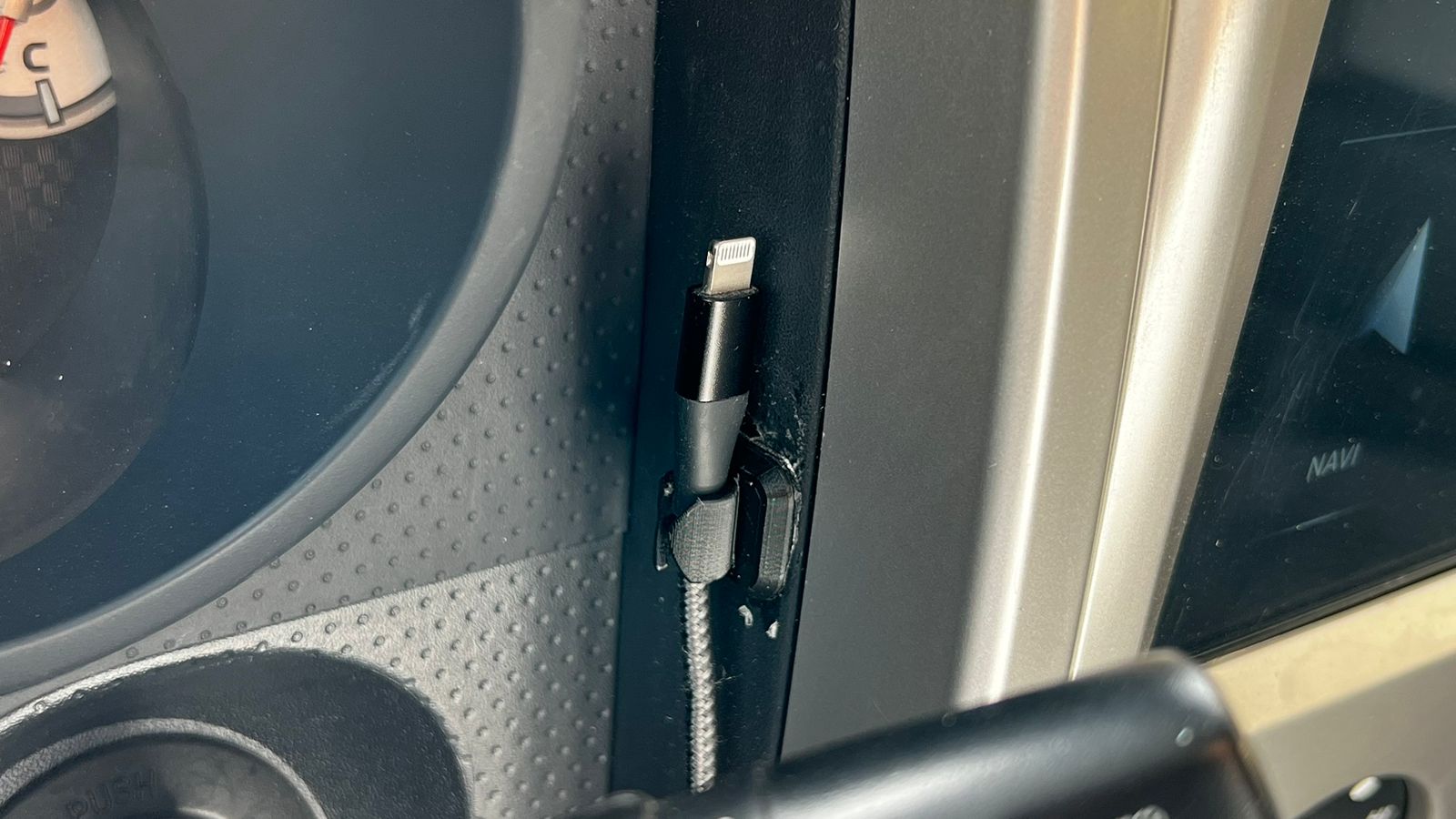 Charging cable holder