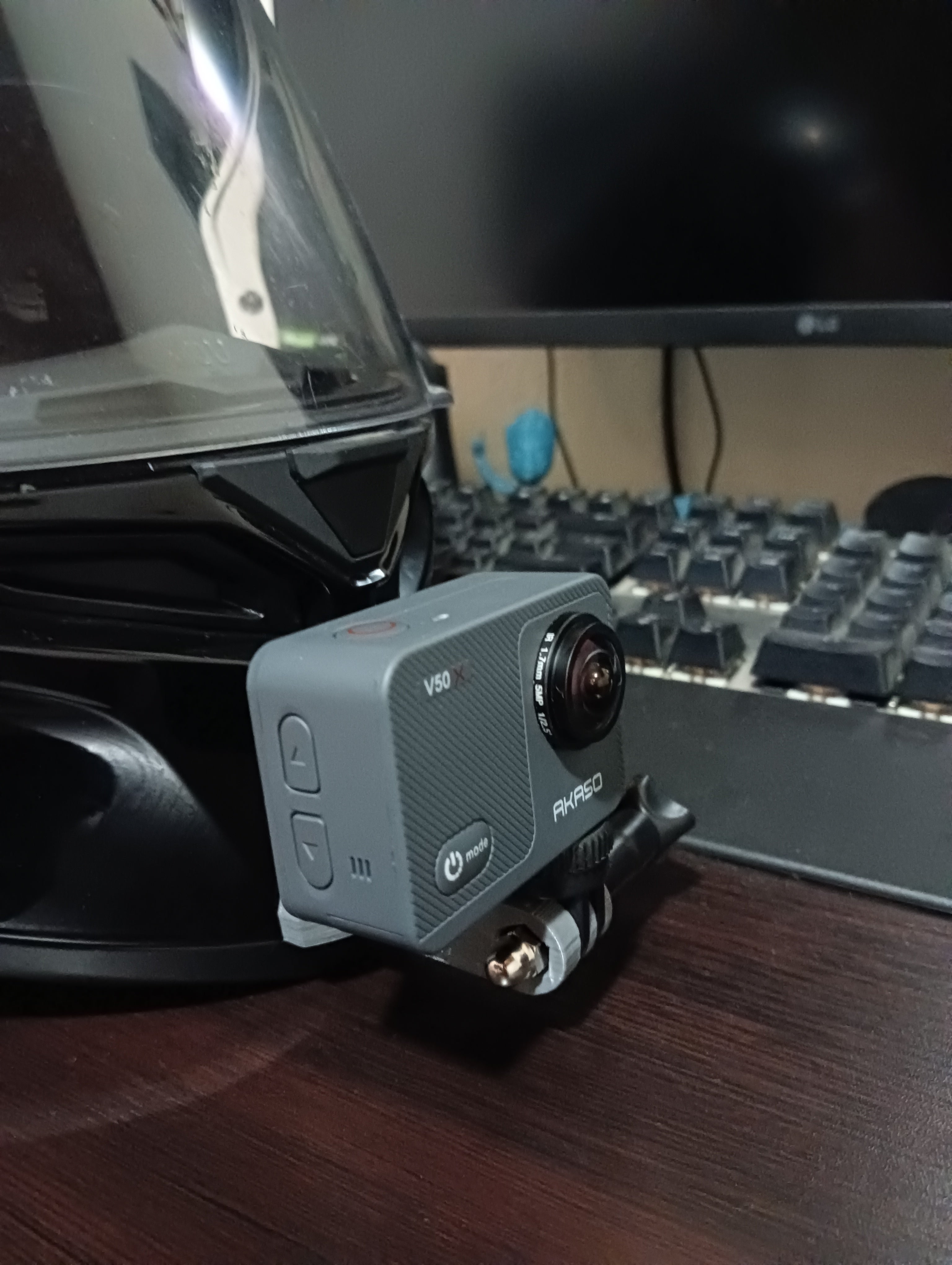 AGV K1/K1 S Action Camera Chin Mount