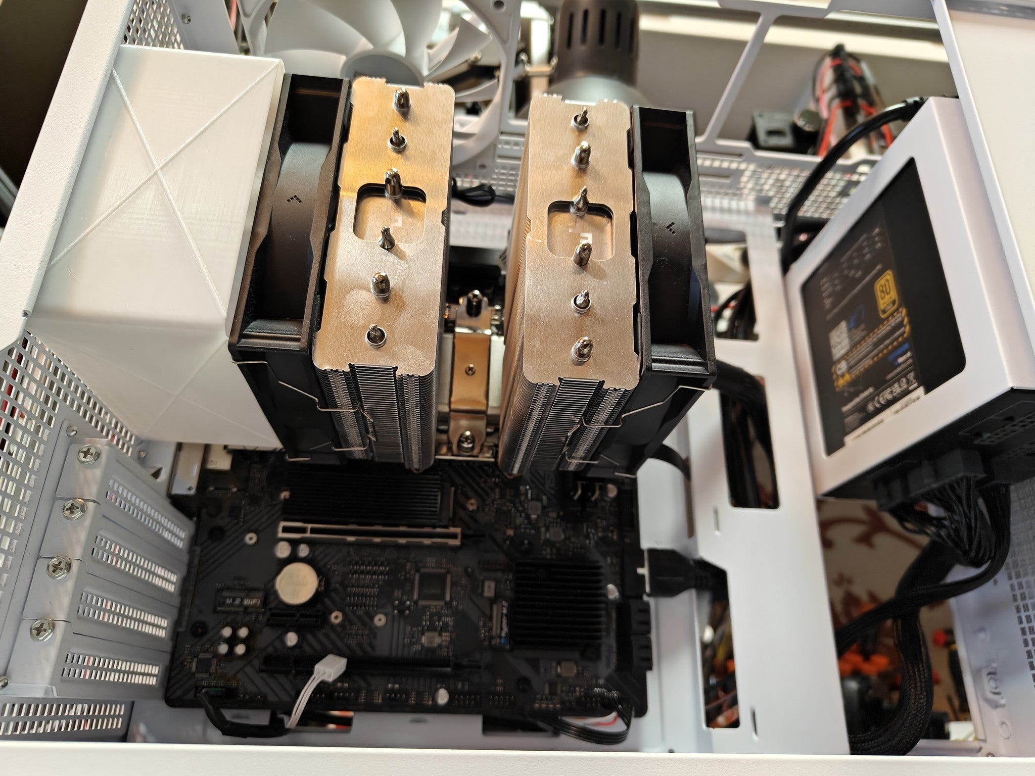PC CPU Cooling Fan Tunnel - For 12cm Fan, 6.5cm Height