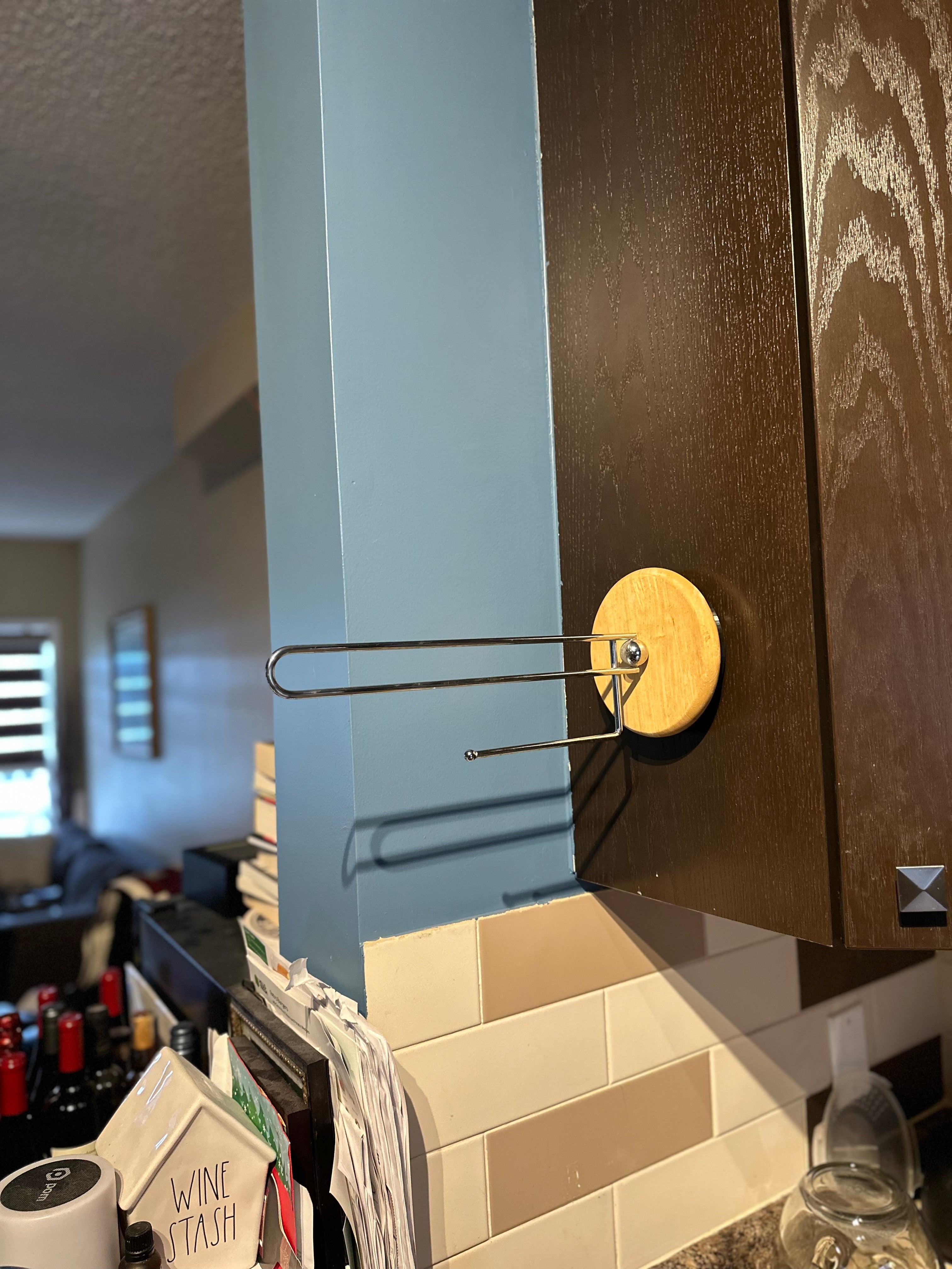 Slide-On Wall Mount for Paper Towel Holder