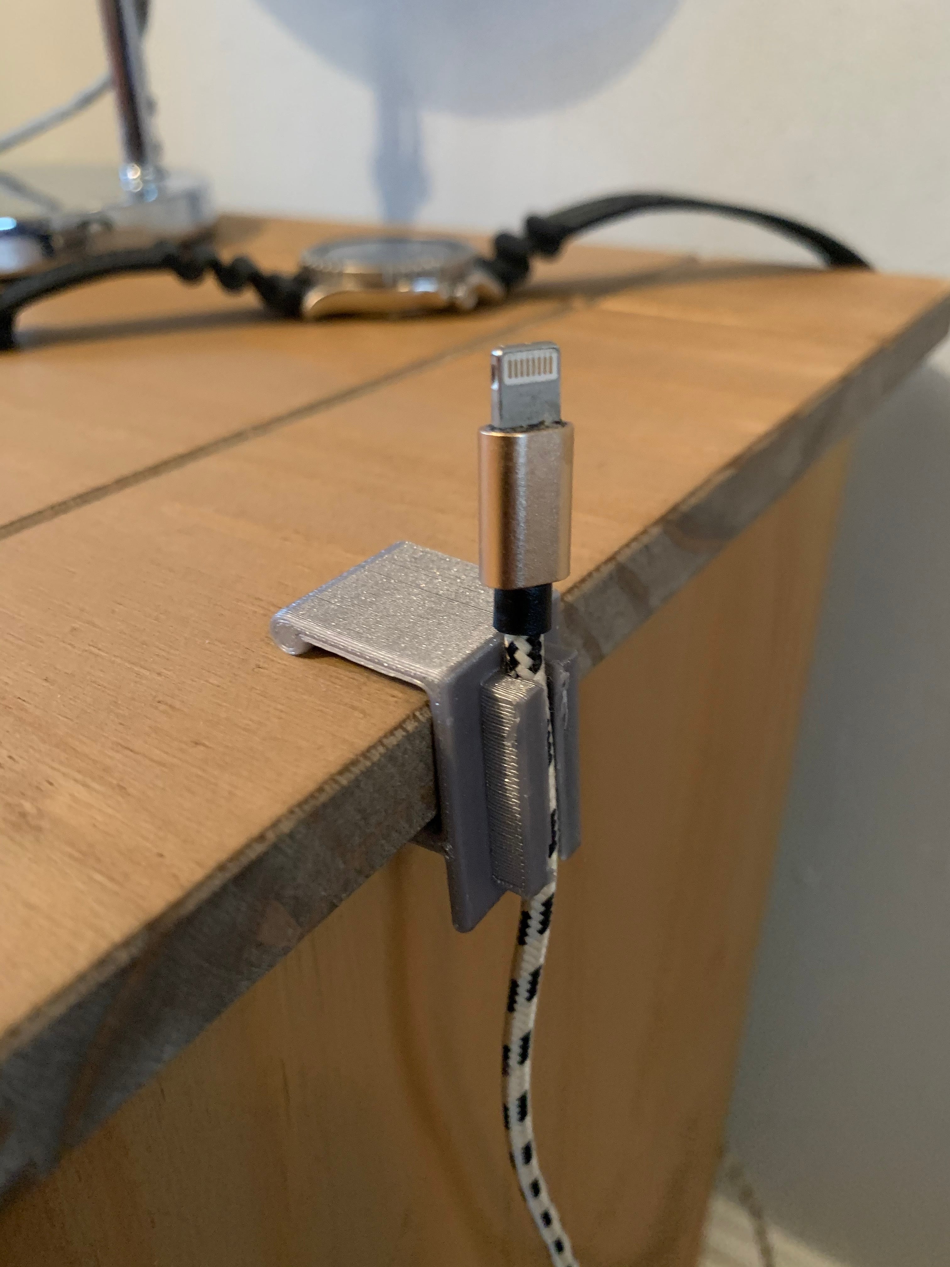 Cable Holder and Table Clipper