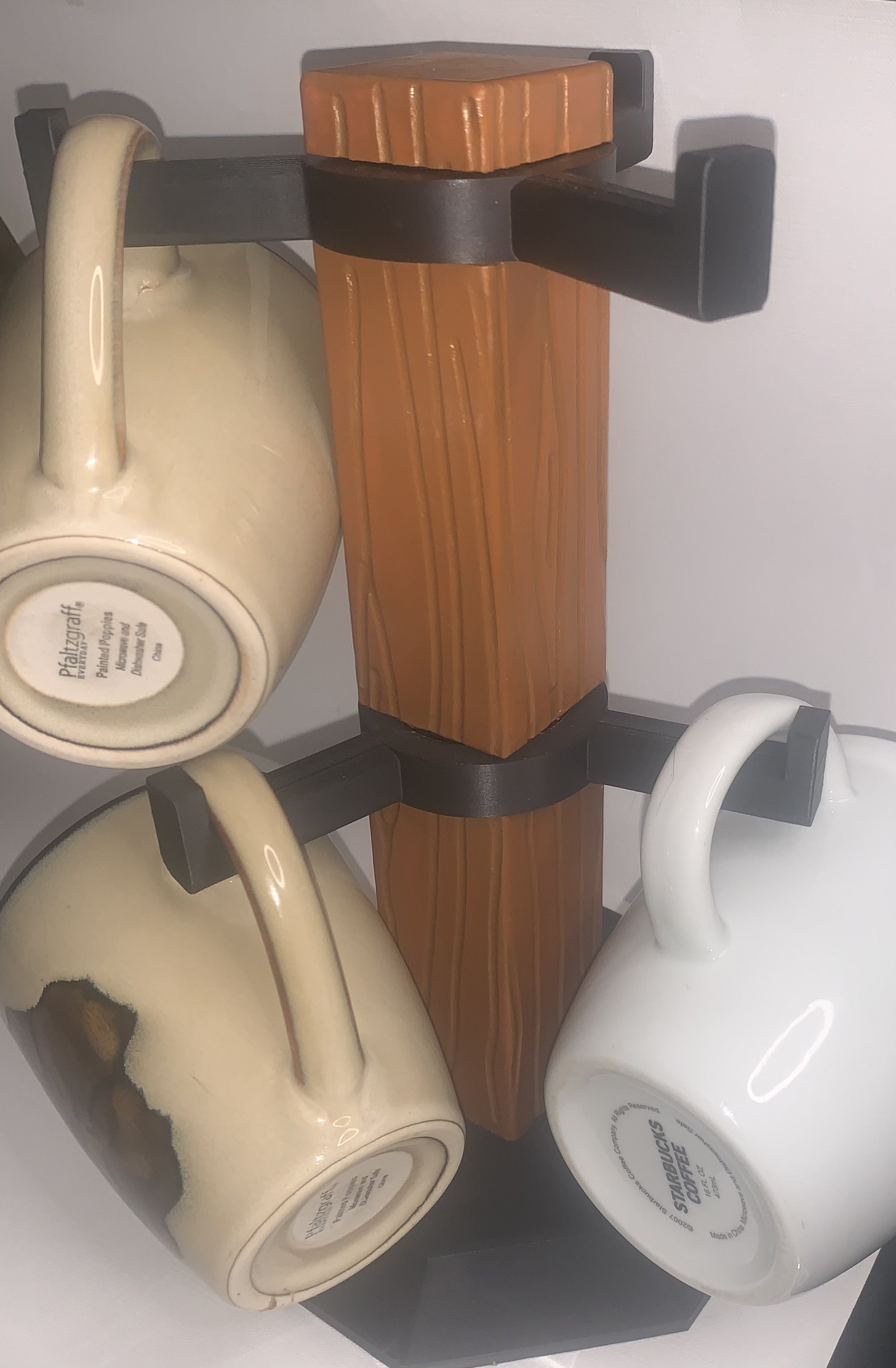 Mug tree for 6 mugs