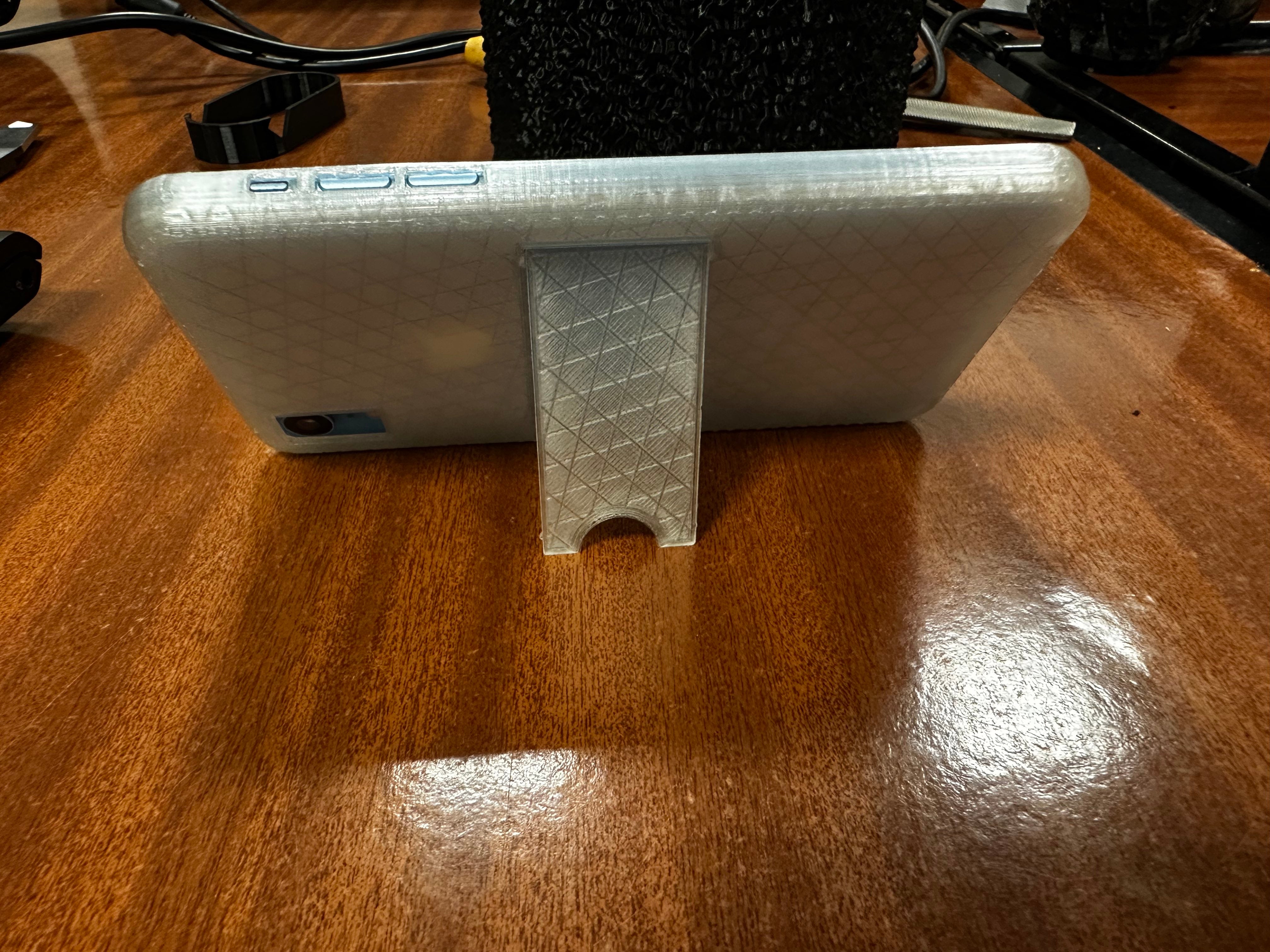 iPhone XR Case Stand for university project