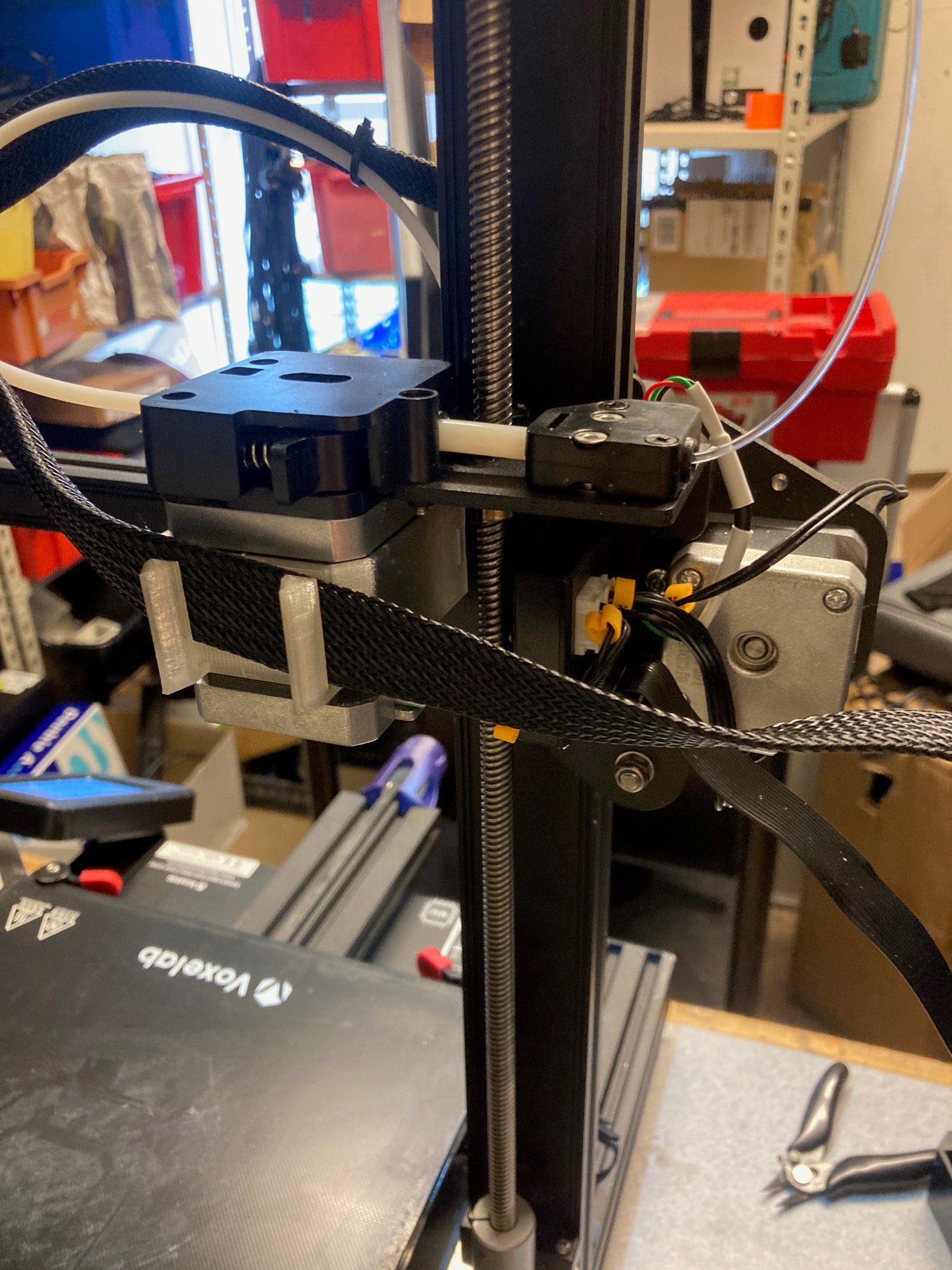 Nema Ribbon Cable Tidy - Cable management for 3D printers