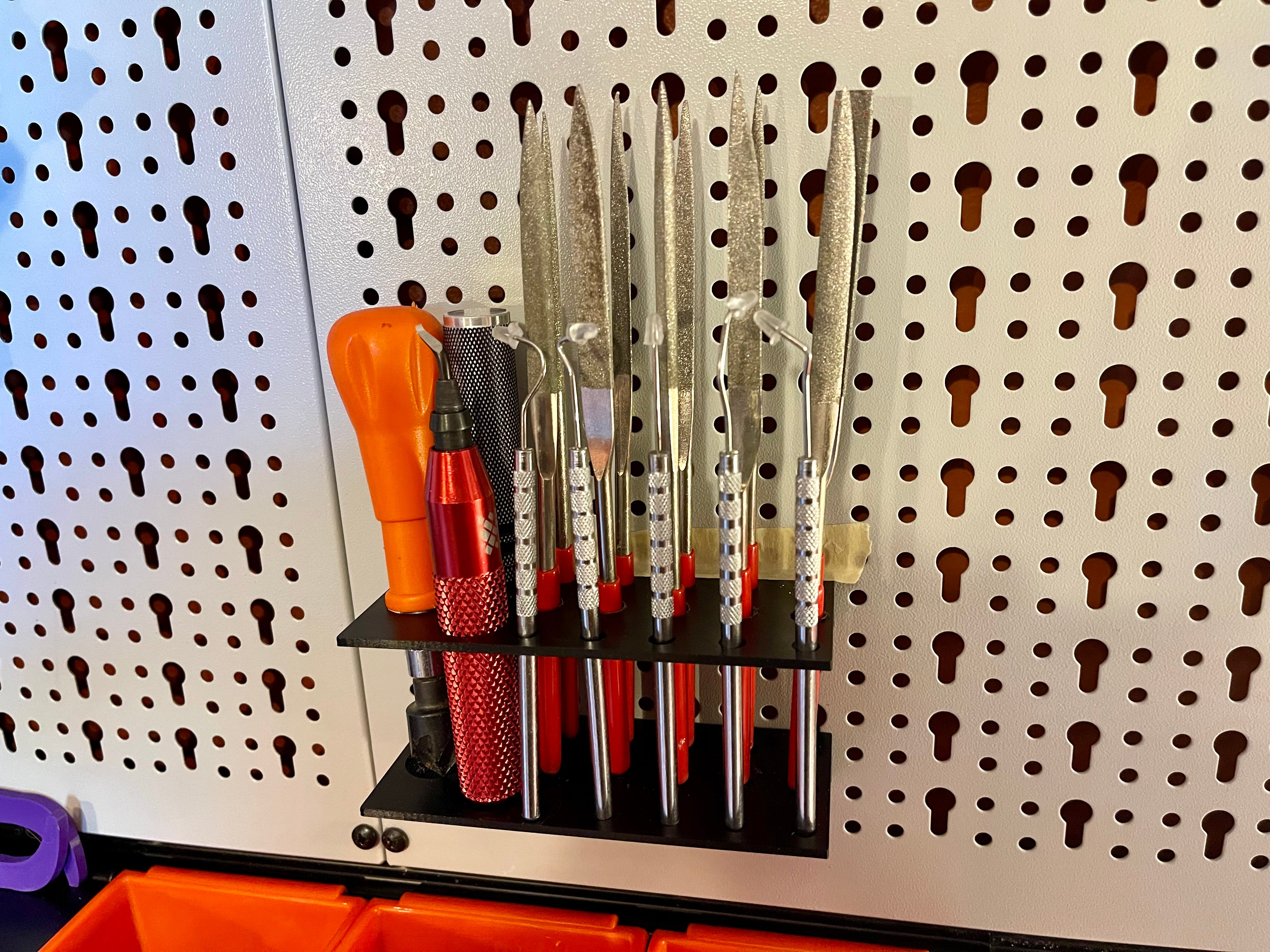TORACK Pegboard File and Tool Storage