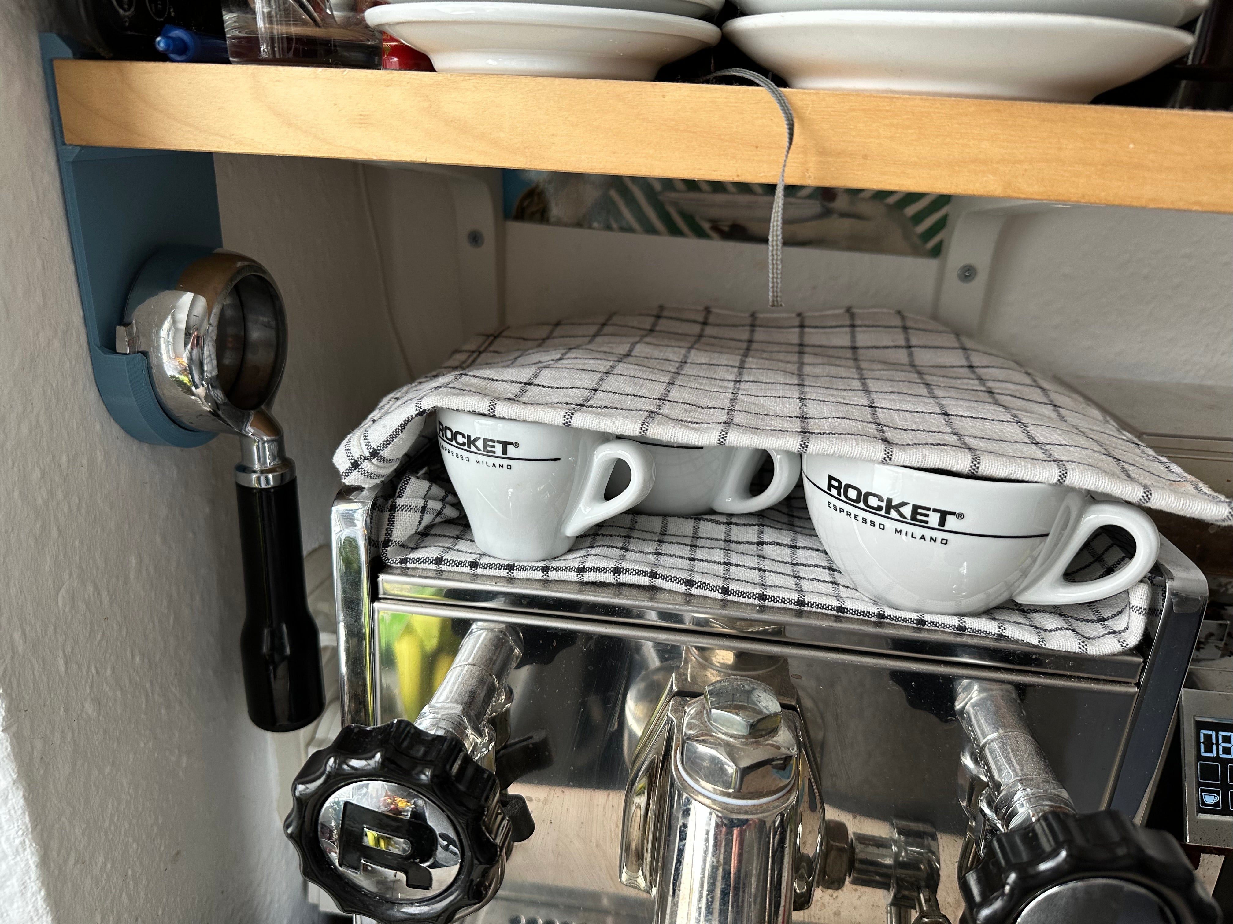 Screwless Portafilter Holder for Rocket Mozzafiato