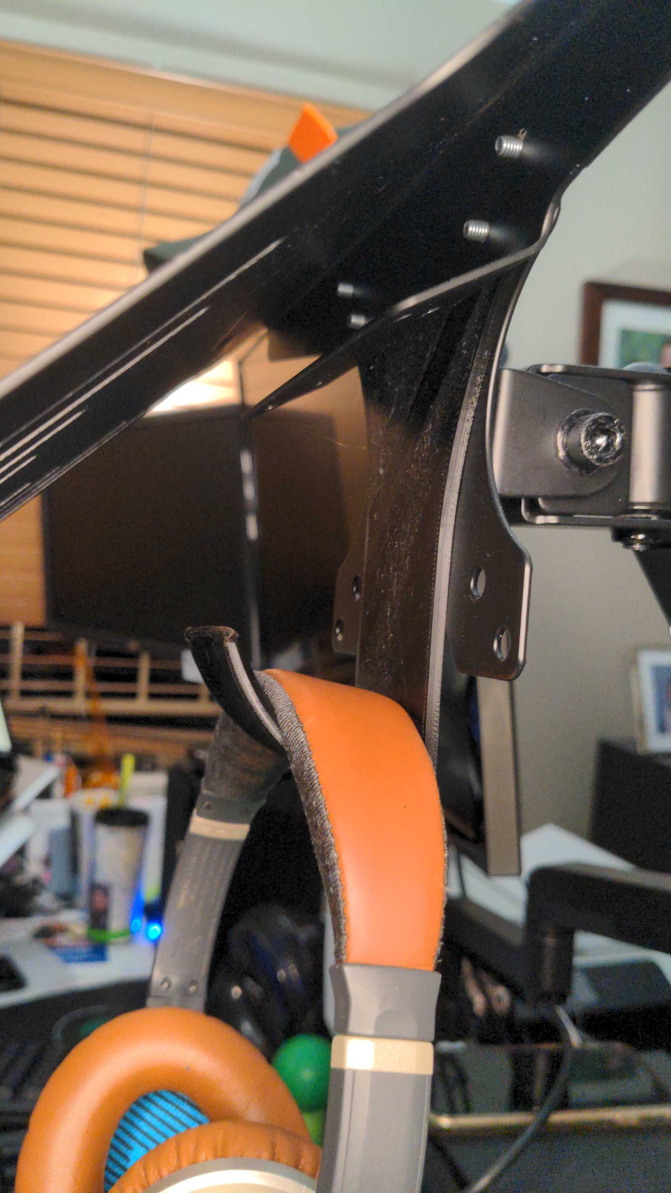 VESA Mount Headphone Hanger