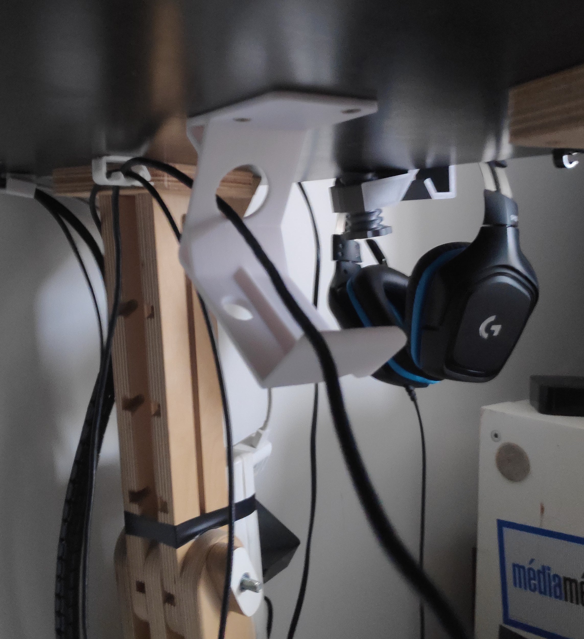 Xbox Controller Holder for Under Desk