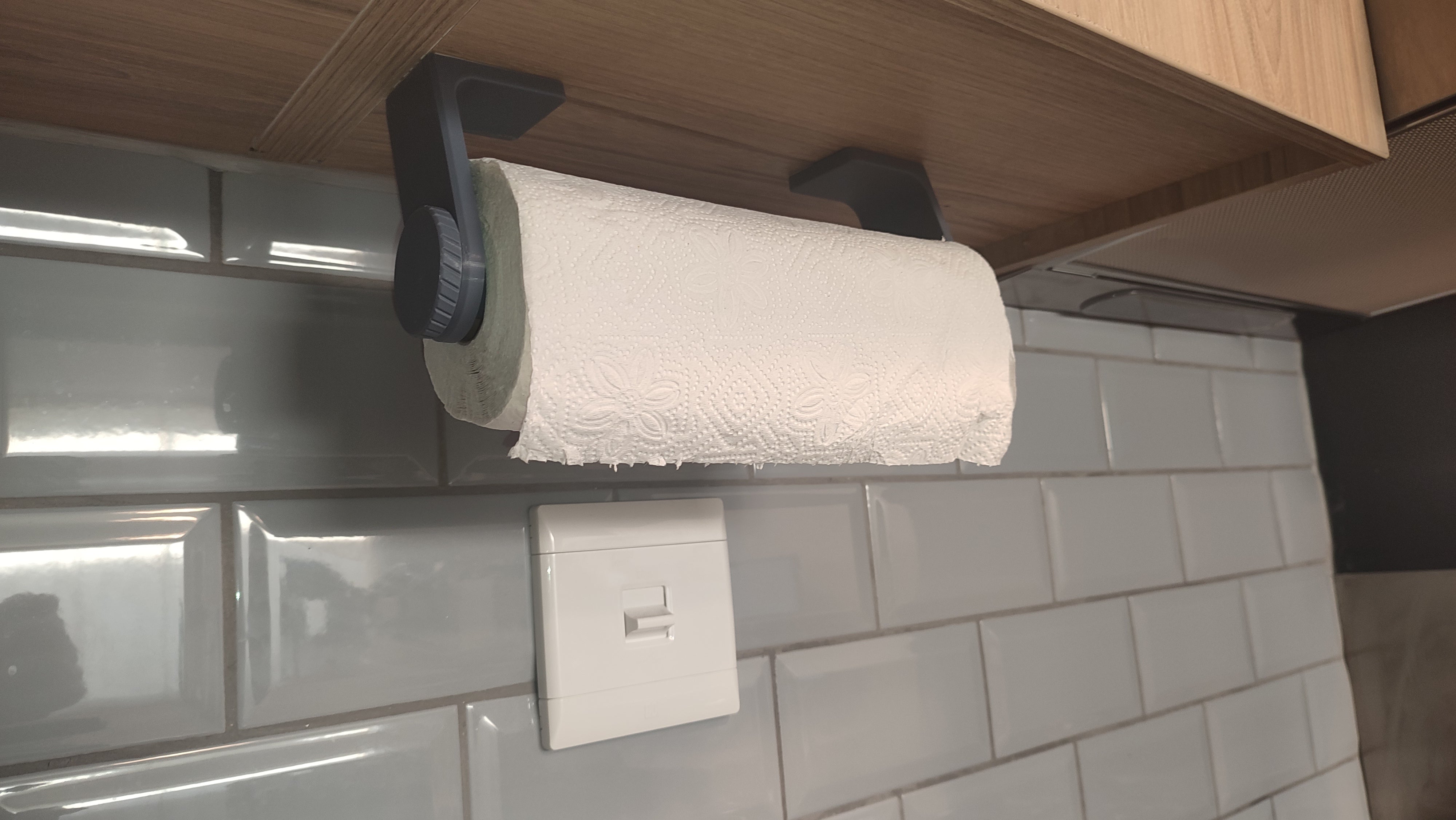 Under-Cabinet Paper Towel Holder