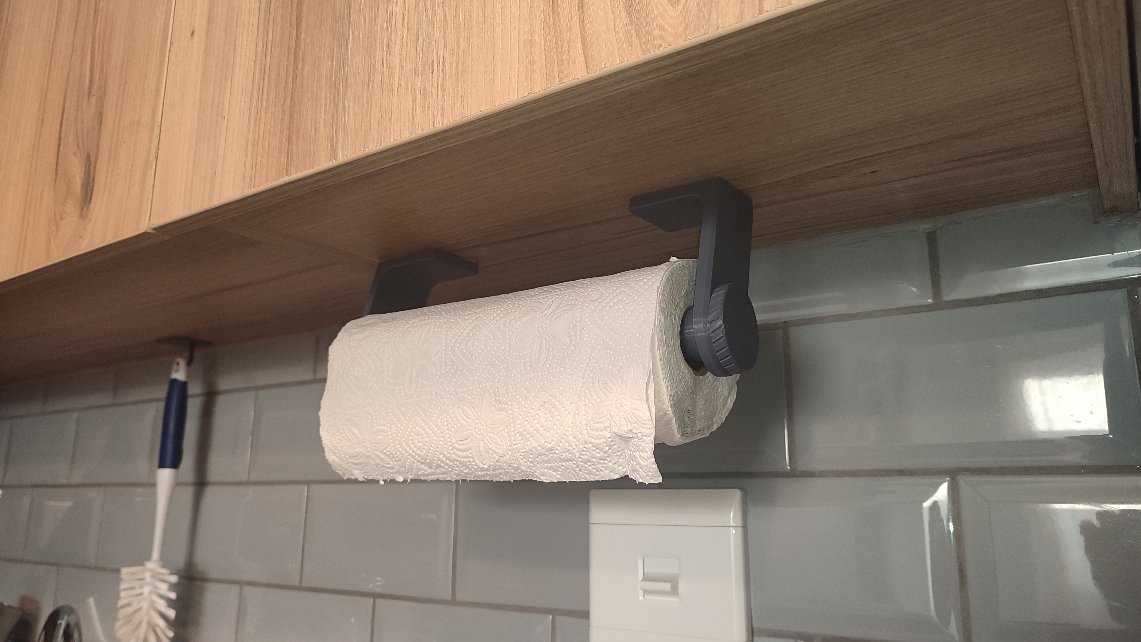 Under-Cabinet Paper Towel Holder