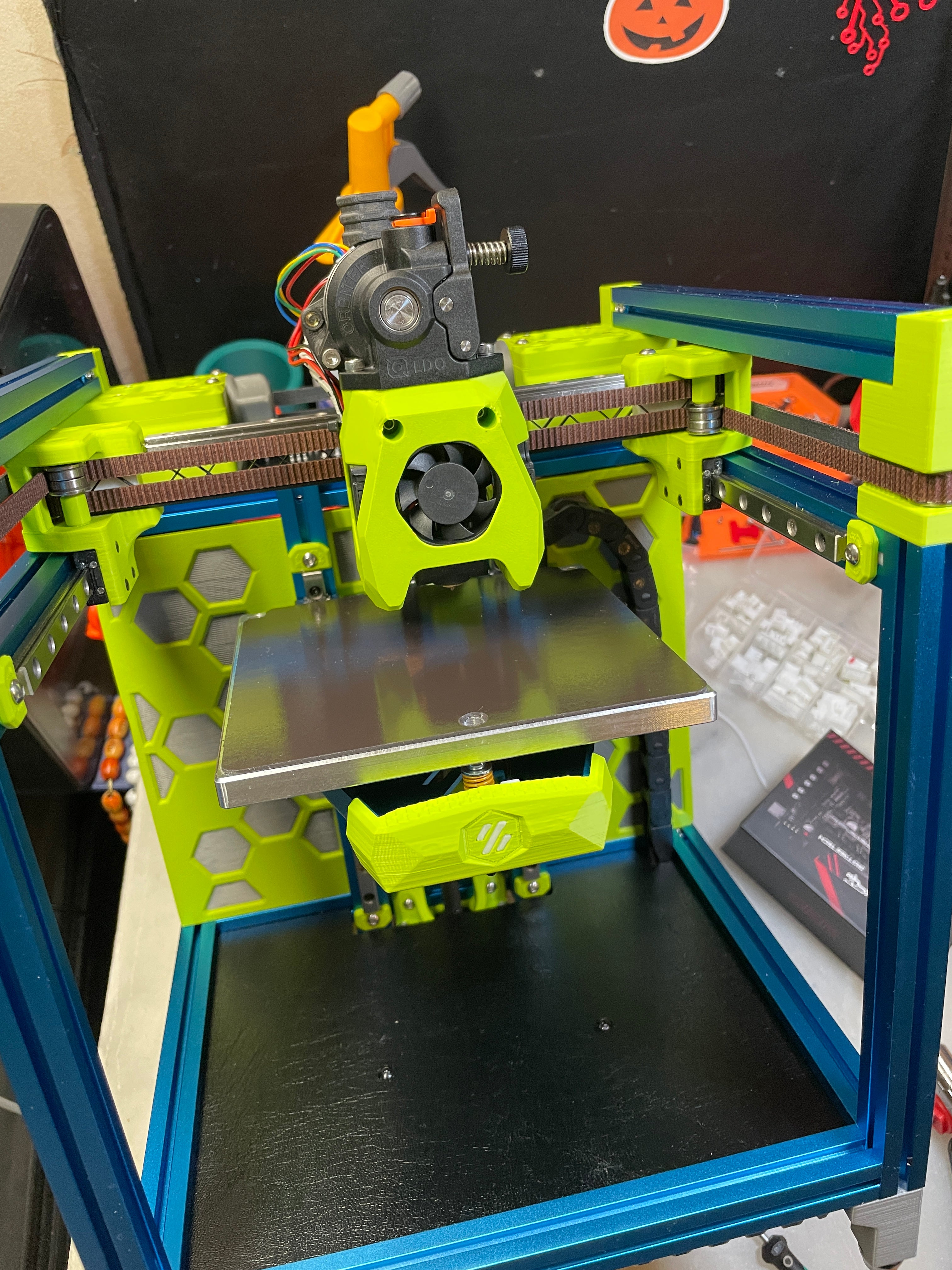 Orbiter V2 Voron Zero Mount with Umbilical Cord Toolhead
