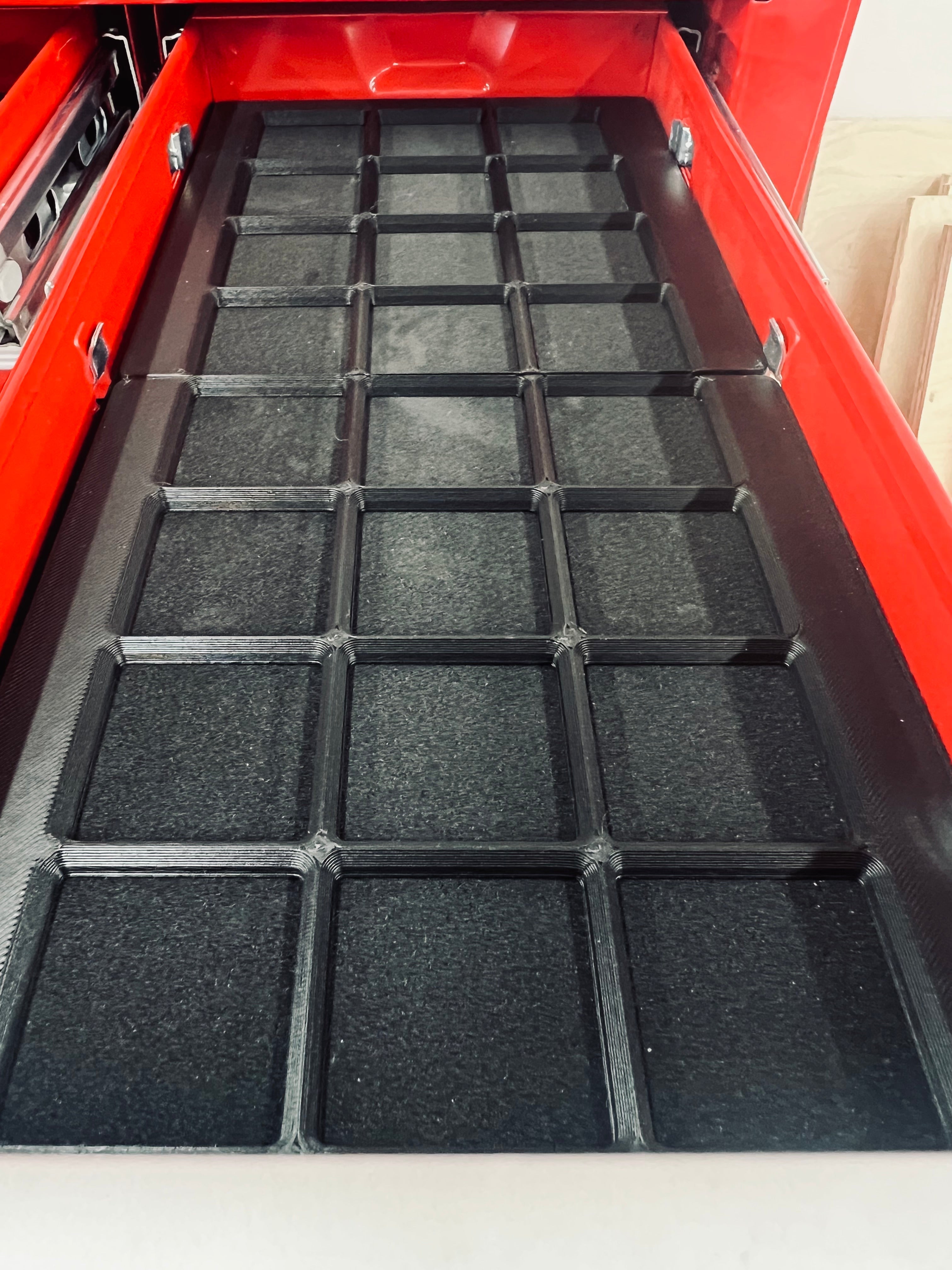 Gridfinity Baseplate for US General 26" Toolbox (Series 1 Small Drawers)