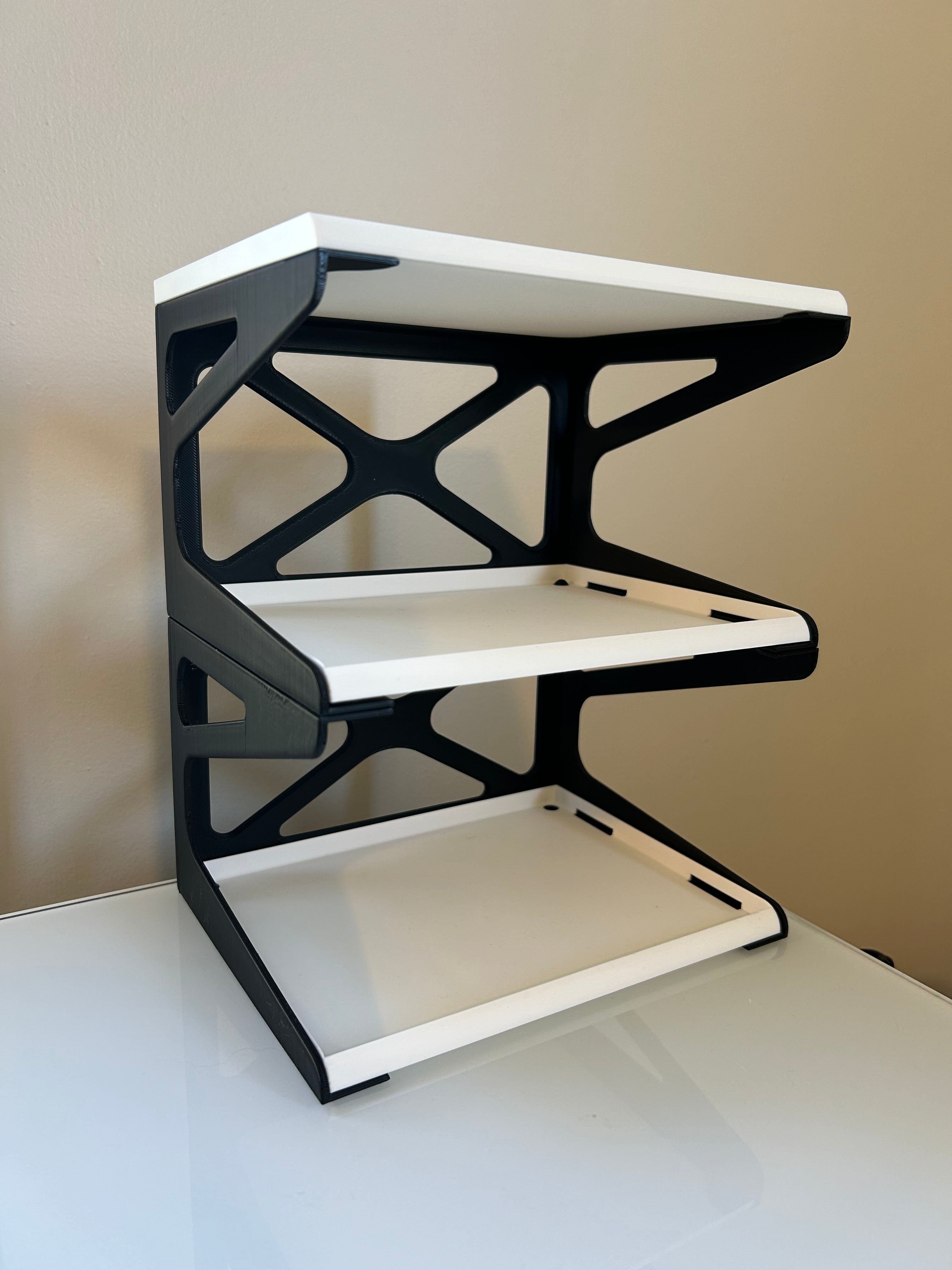 Stackable shelf organizer