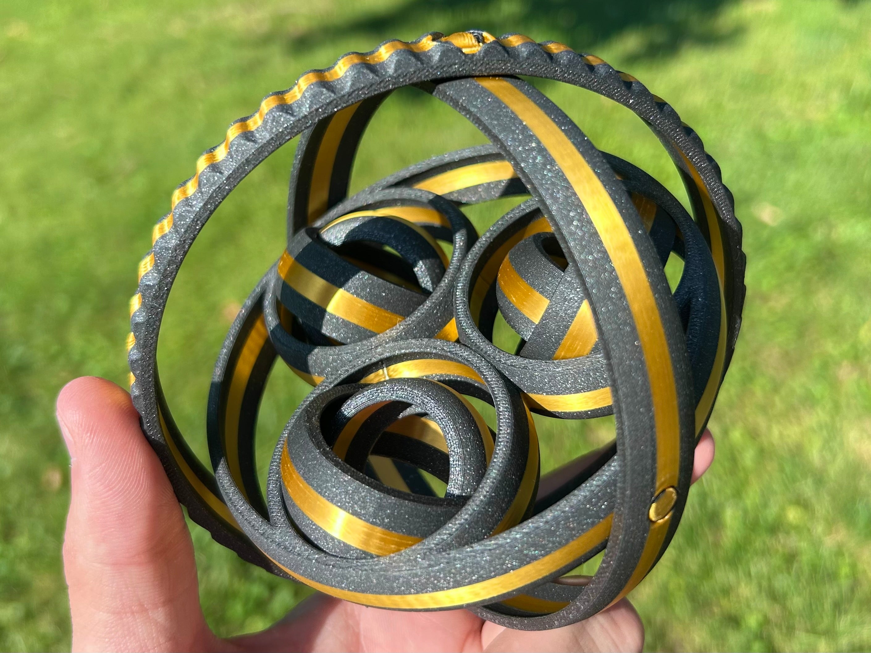 RotaRings - Print and Place Rotating Fidget