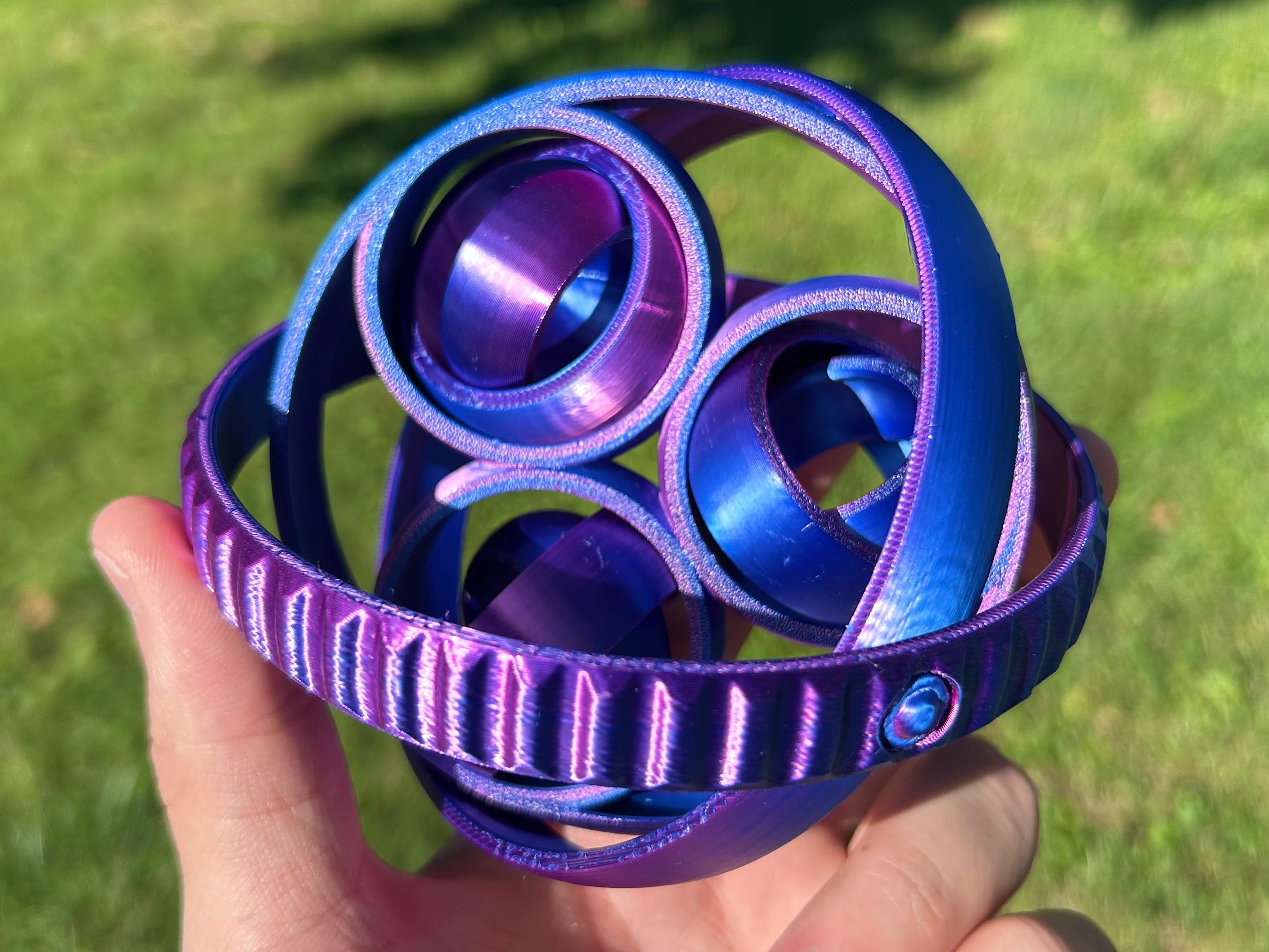 RotaRings - Print and Place Rotating Fidget