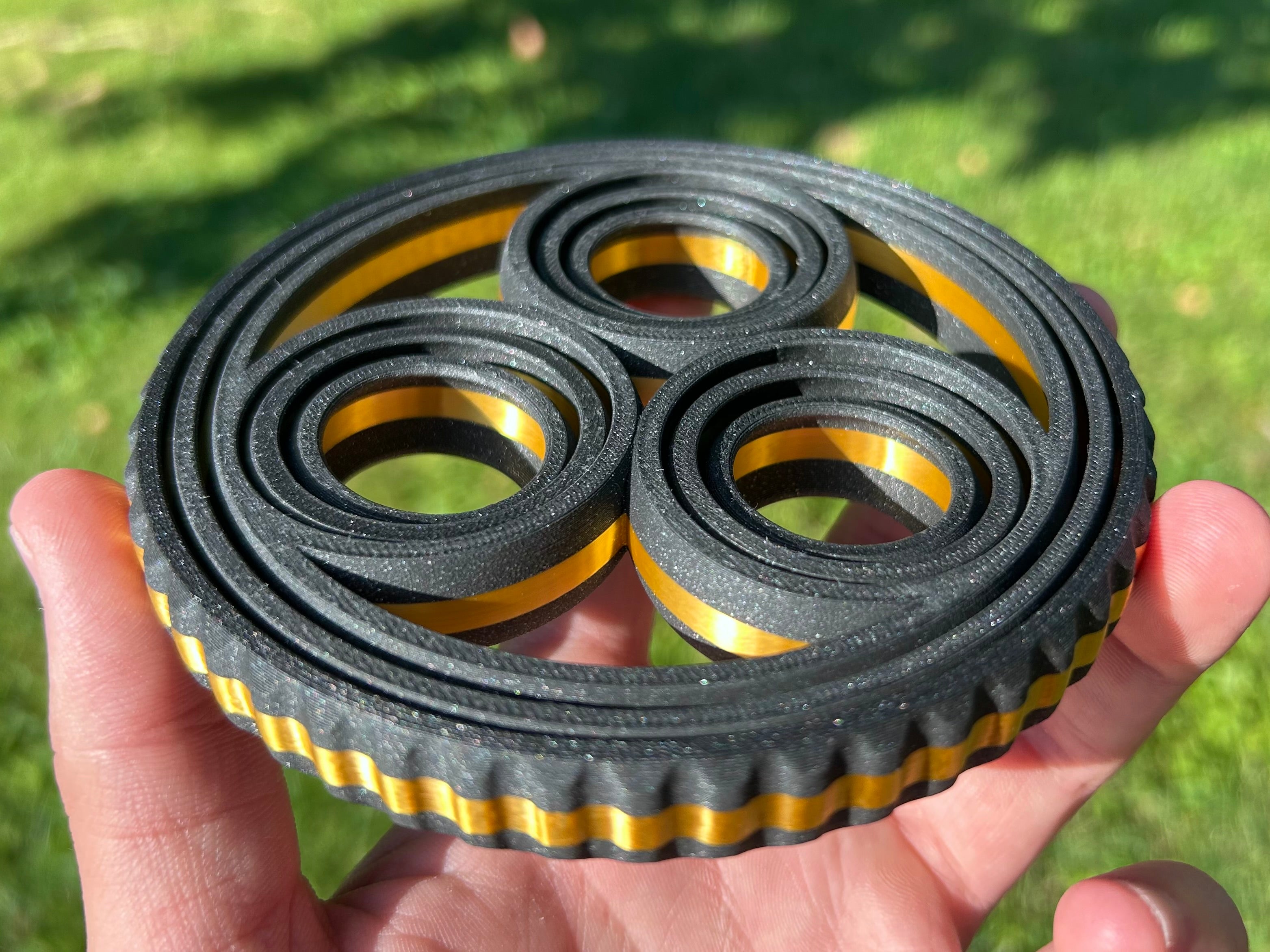 RotaRings - Print and Place Rotating Fidget