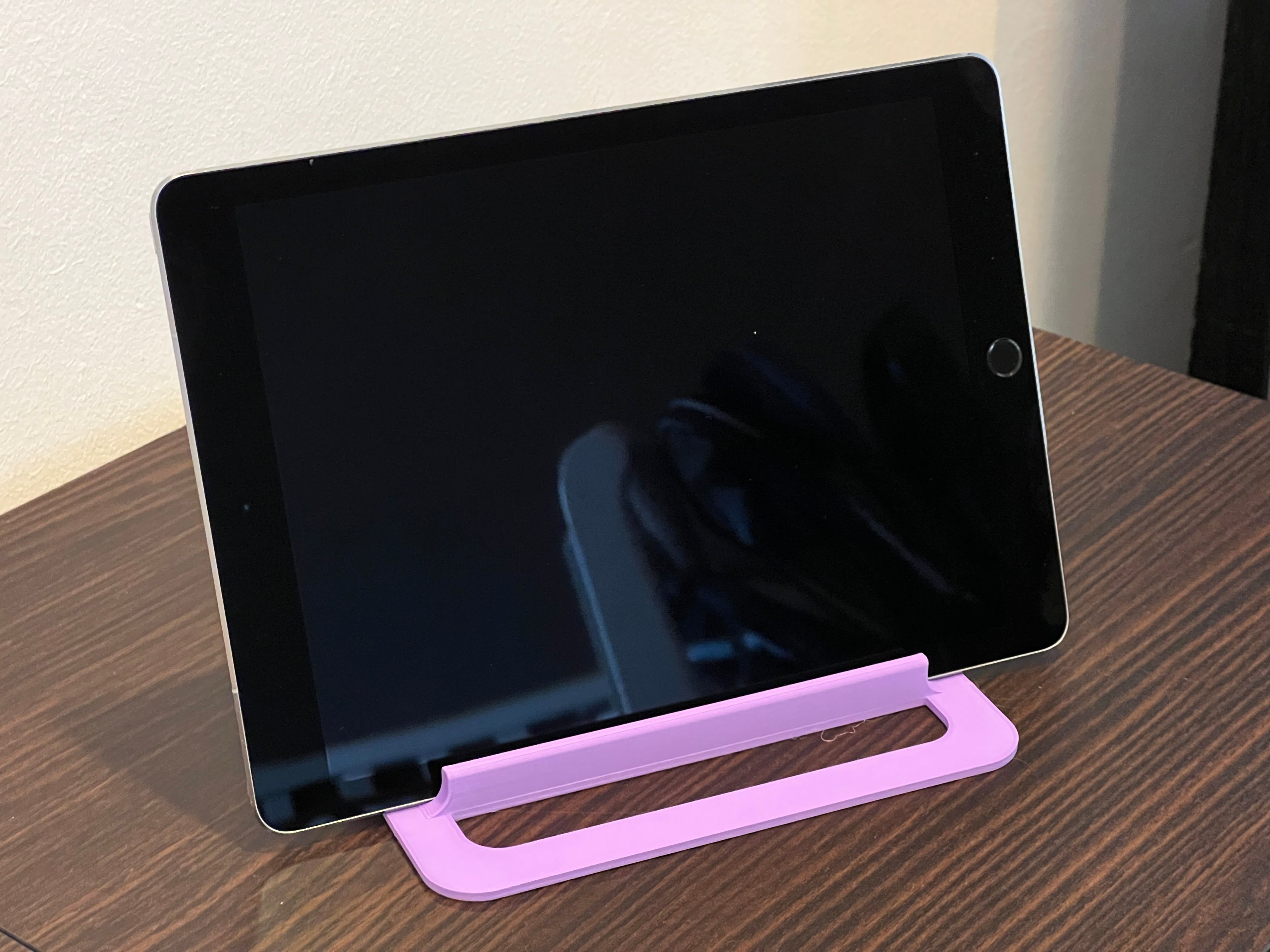 Oversized iPad Stand in Polymer PolyTerra Purple