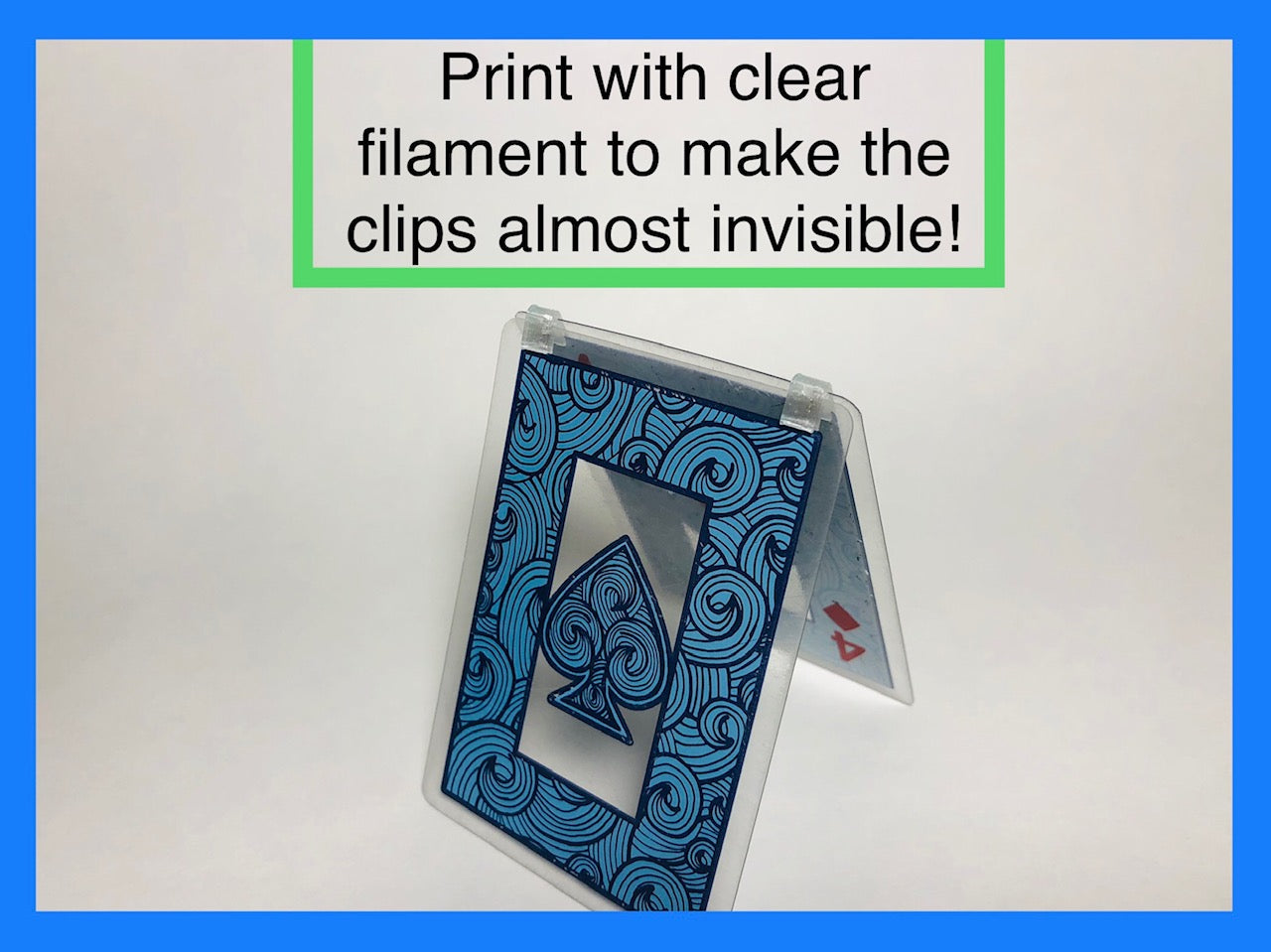 Quick Card Tower Clips - Quick solution for card building