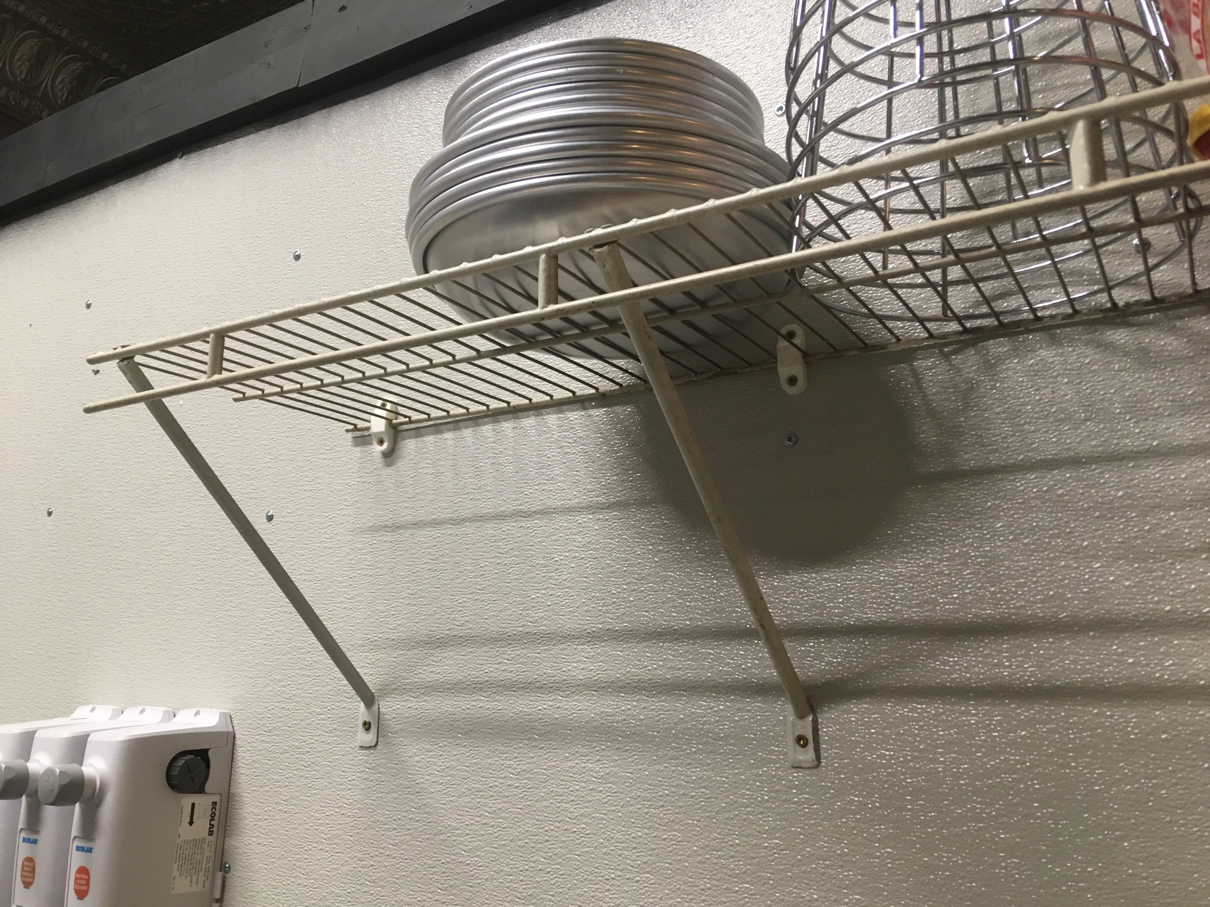 Robust Wall Mount for Wire Shelves – Heavy Duty Replacement Bracket