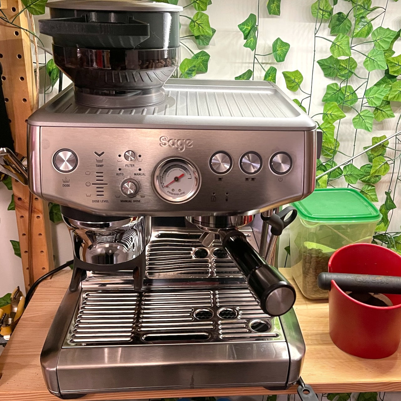 Sage Barista Express (Impress) Bean Hopper Extension with Filling Chute