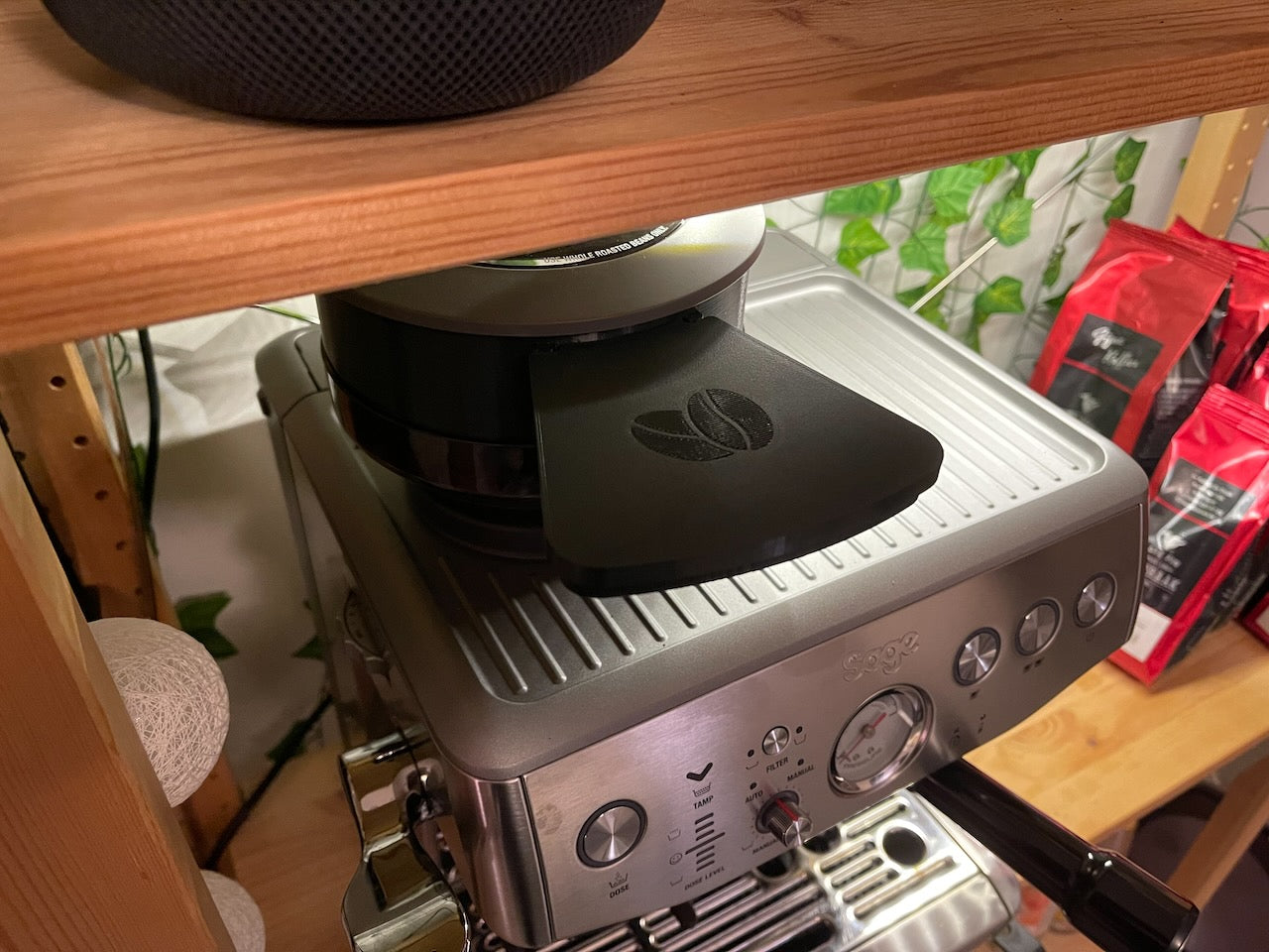 Sage Barista Express (Impress) Bean Hopper Extension with Filling Chute