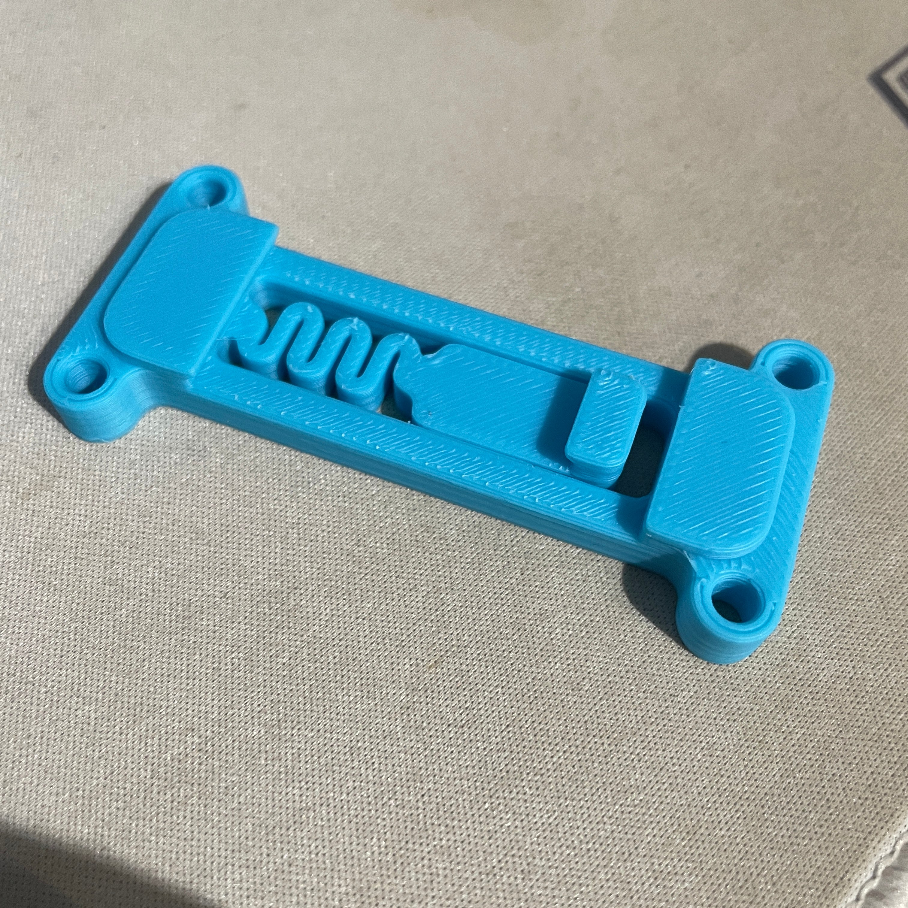 Raspberry Pi Zero 2 W Din Rail Low Profile Holder