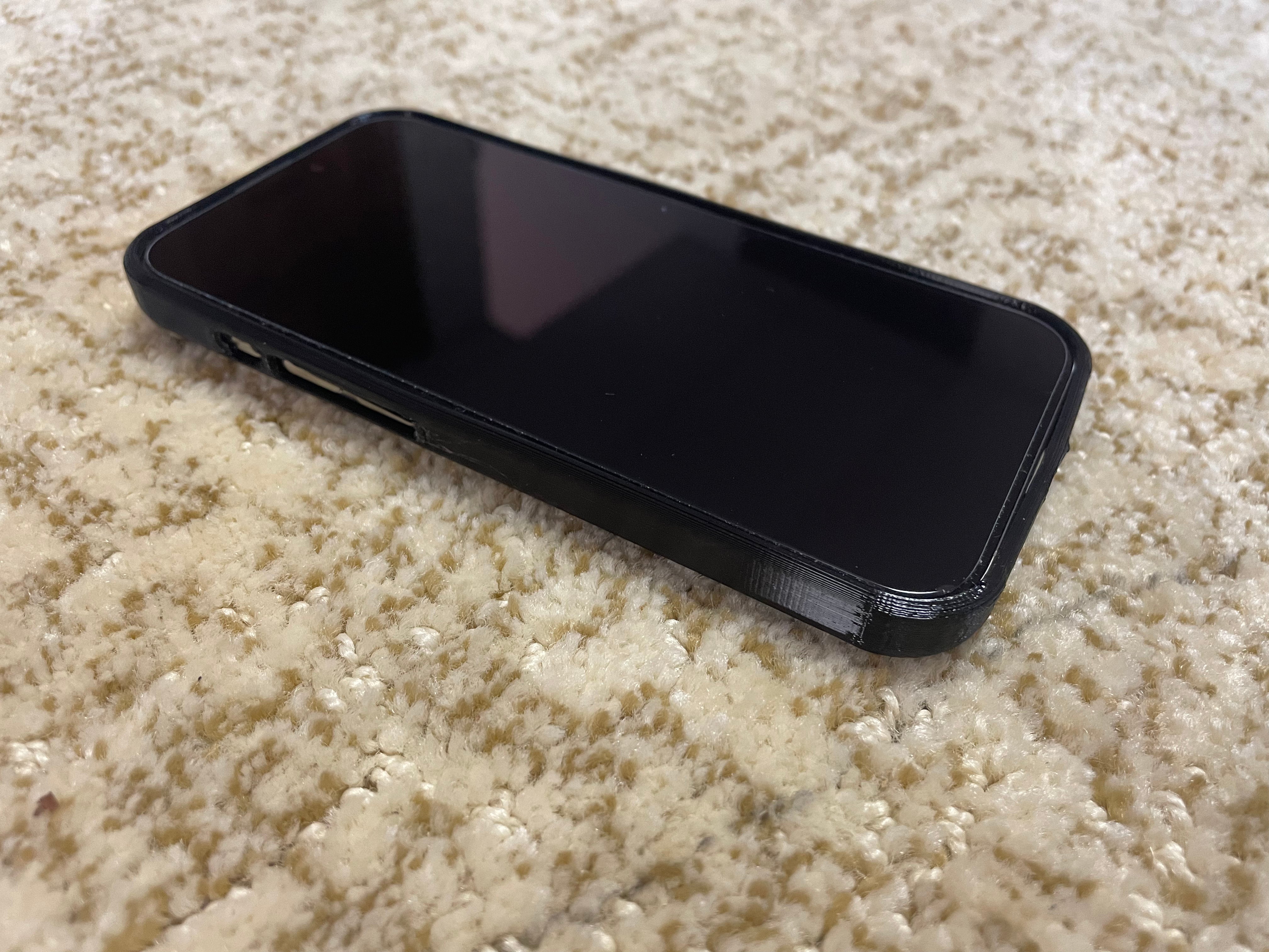 TPU case for iPhone 15 Pro with camera guard
